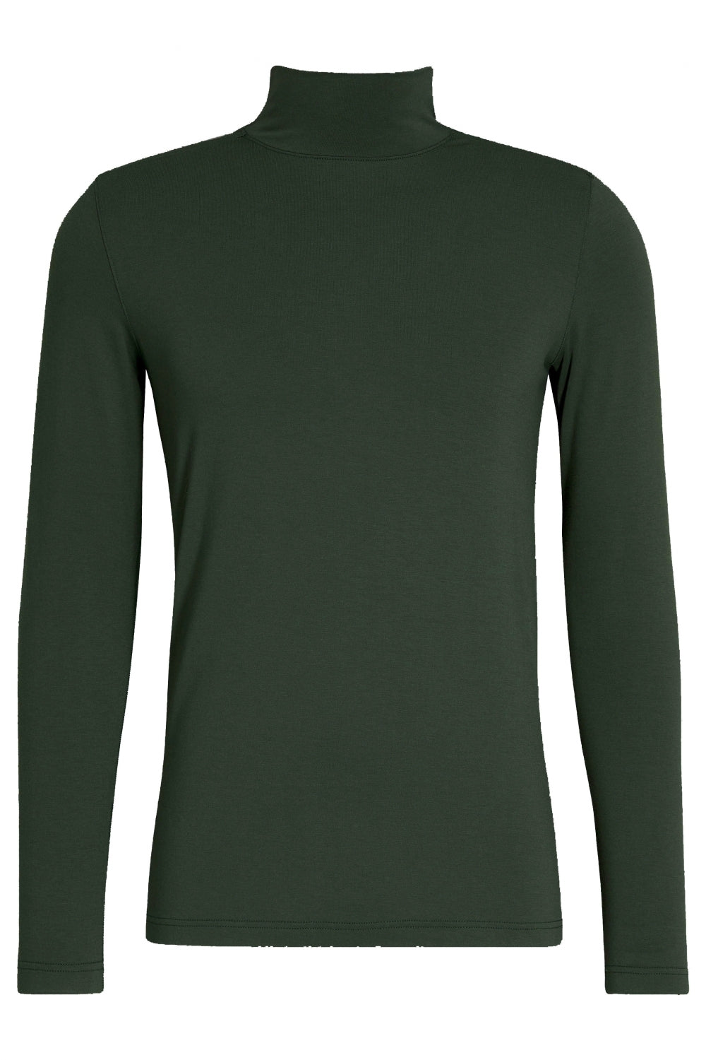 Alphatauri Herren Langarmshirt mit Rollkragen Olivegrün