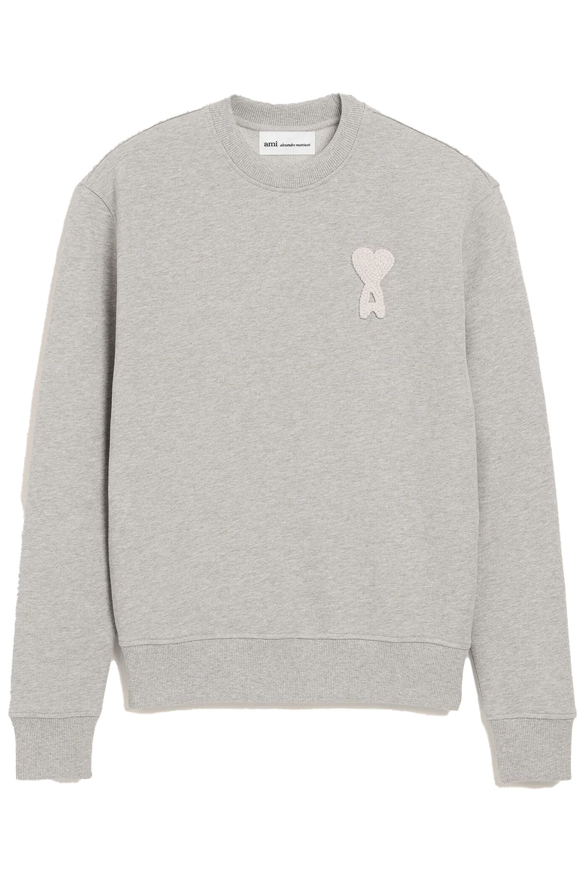 AMI Paris Herren Sweatshirt Grau GRAU-MELANGE Bild 1