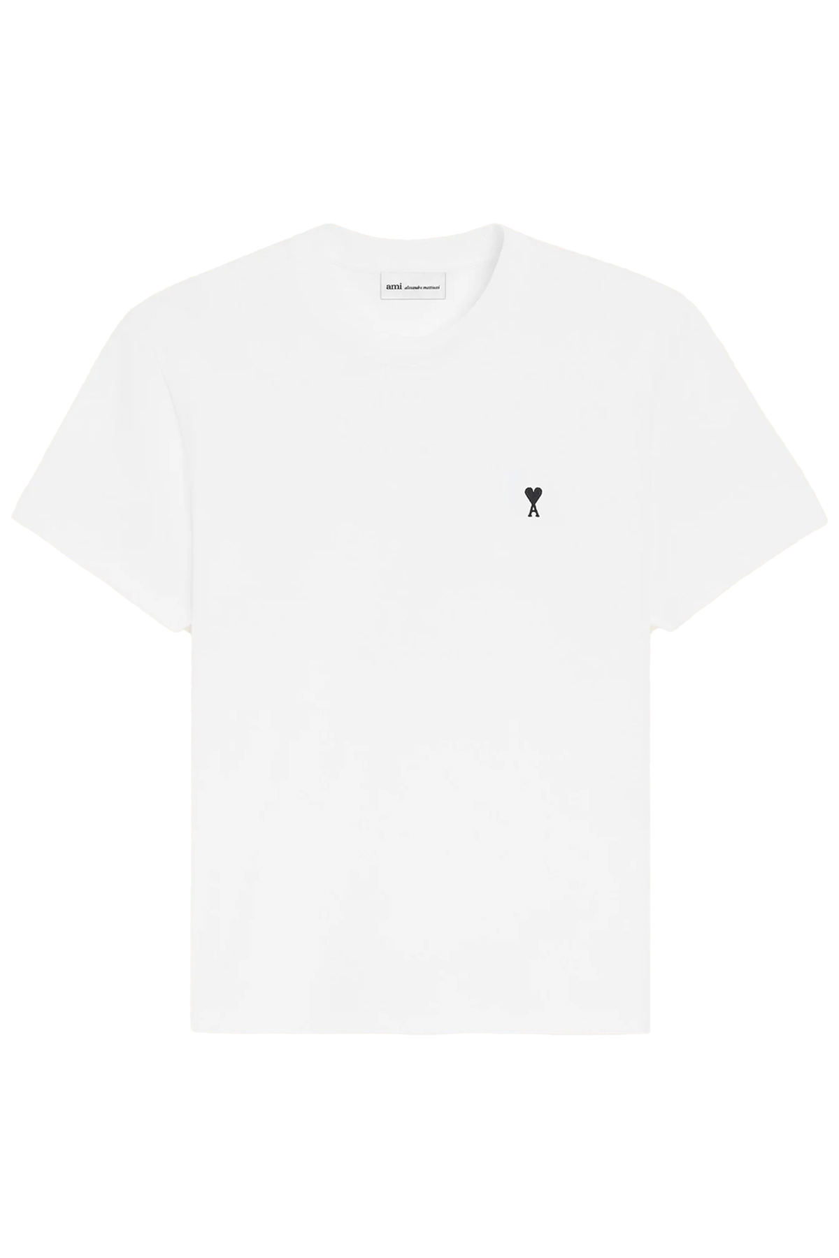 AMI Paris Herren T-Shirt Weiss WEISS Bild 1