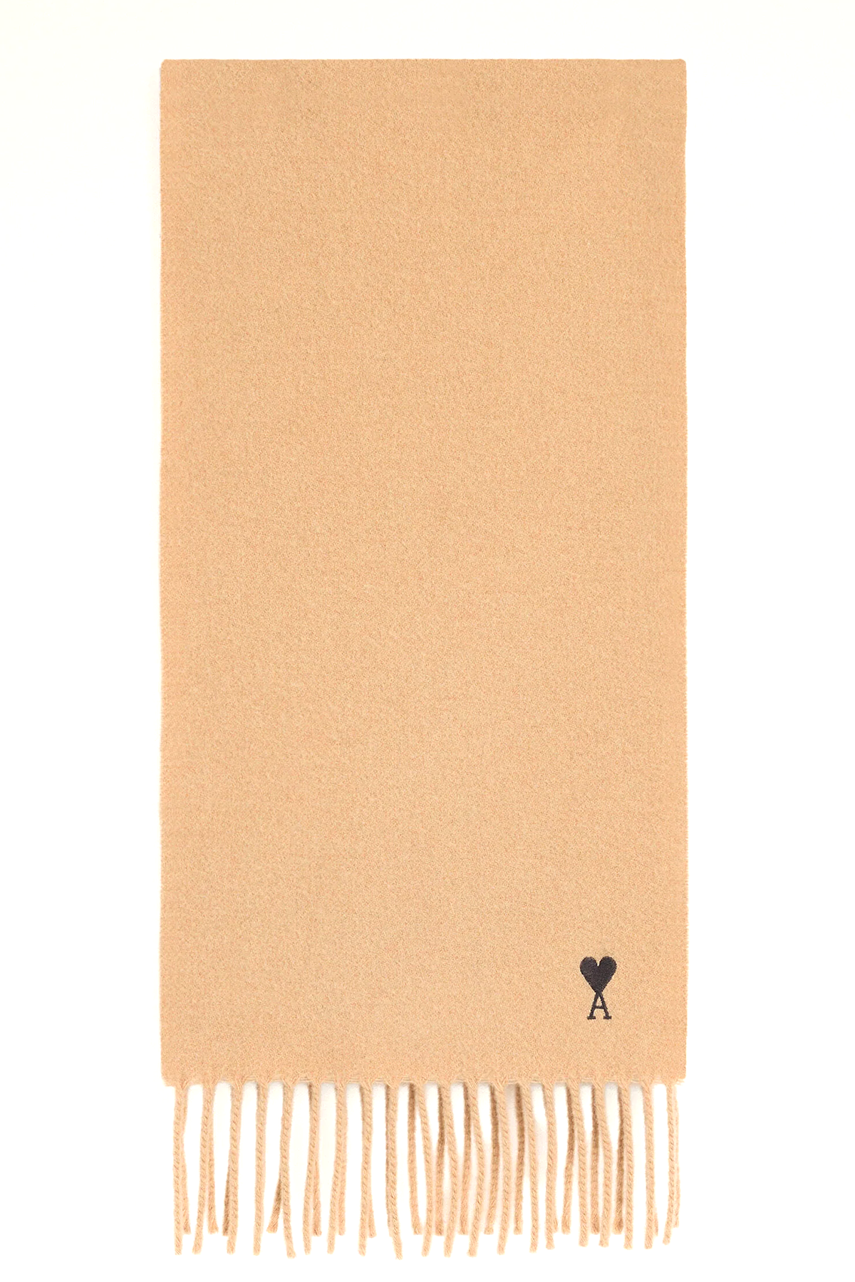 AMI Paris Herren Wollschal Beige Mastic A184 MASTIC BEIGE Bild 1