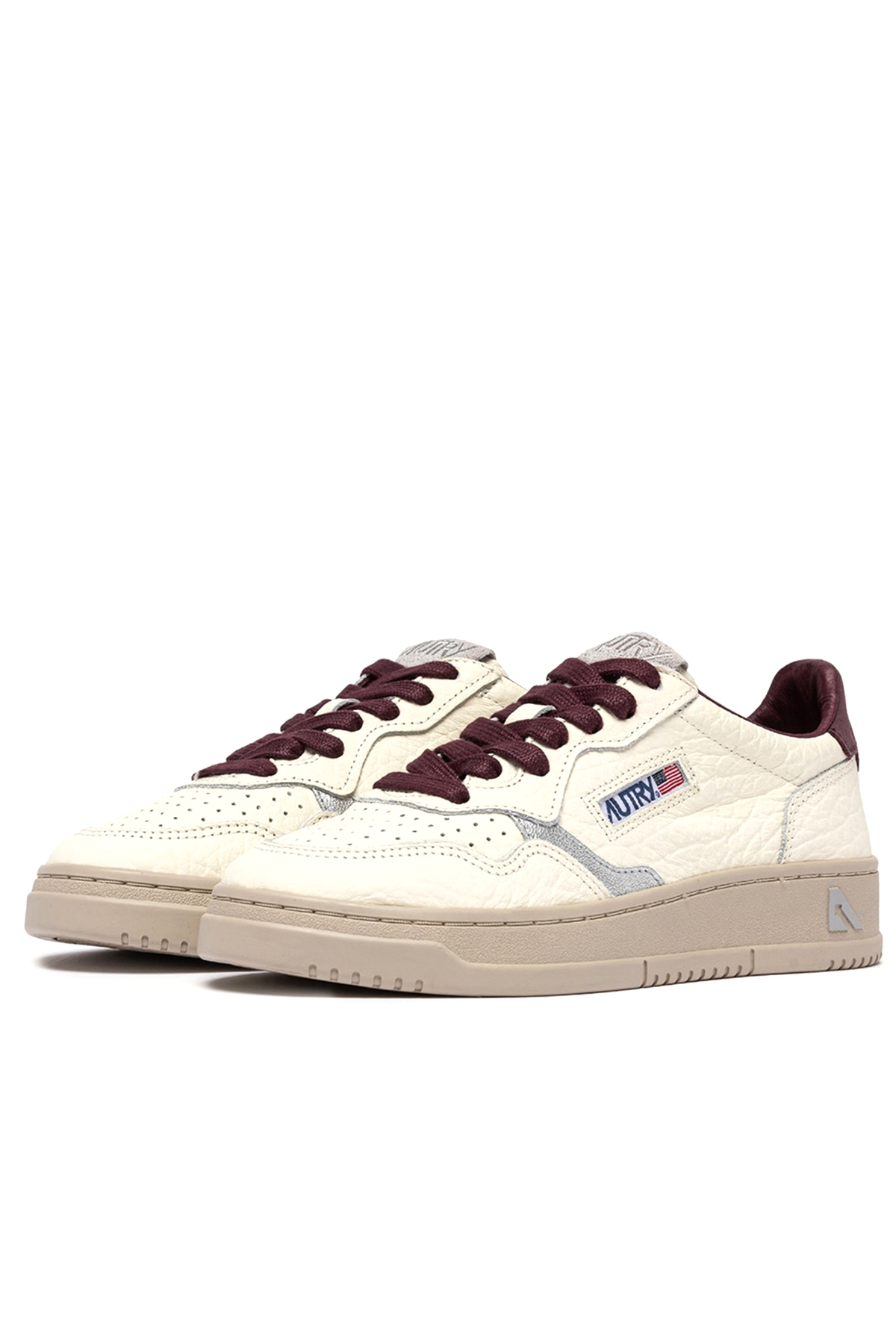 Autry Damen Sneaker Medalist Fig/Silver NE19 Bild 2
