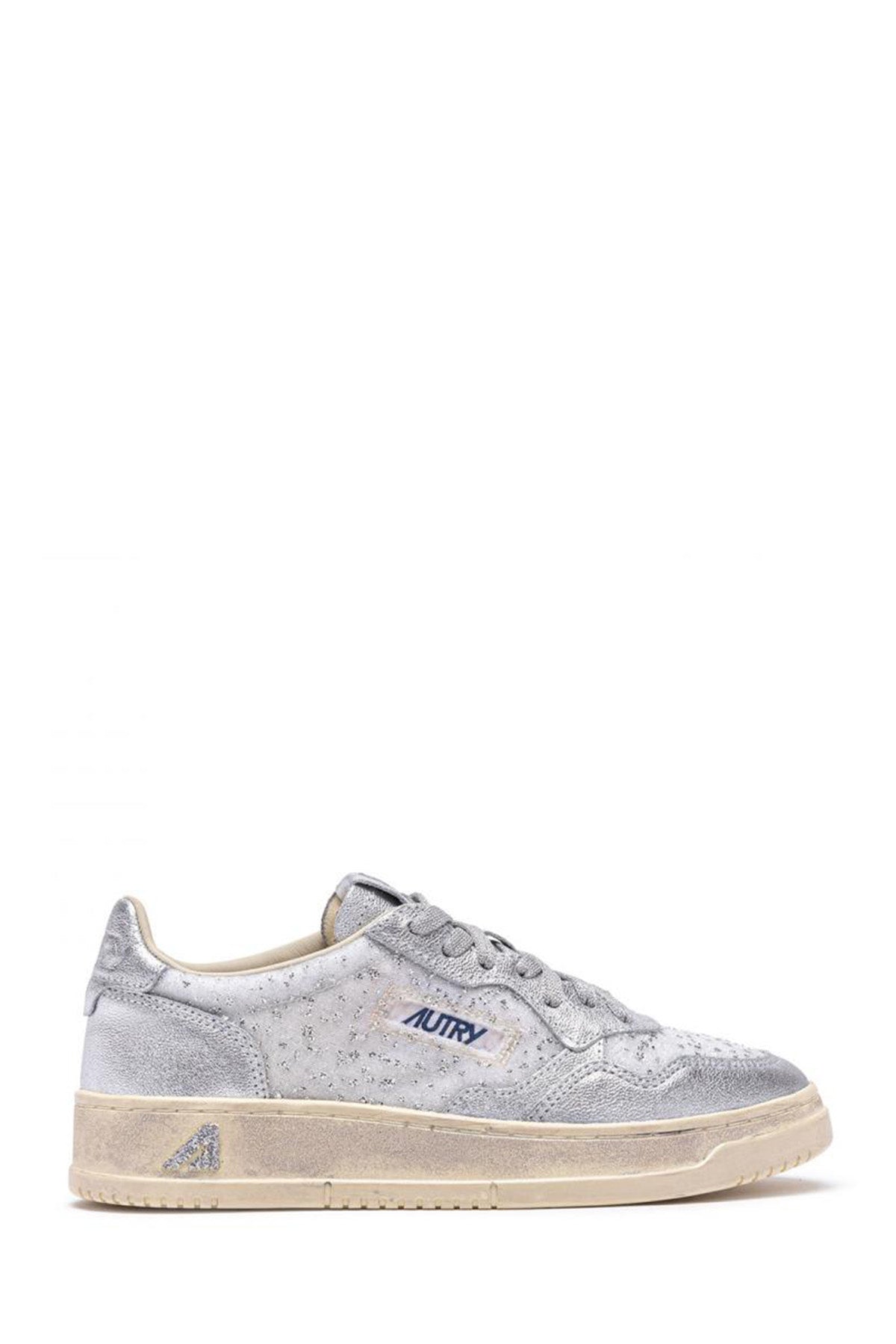 Autry Damen Sneaker Medalist Silber/Glitzer FM01 Bild 1