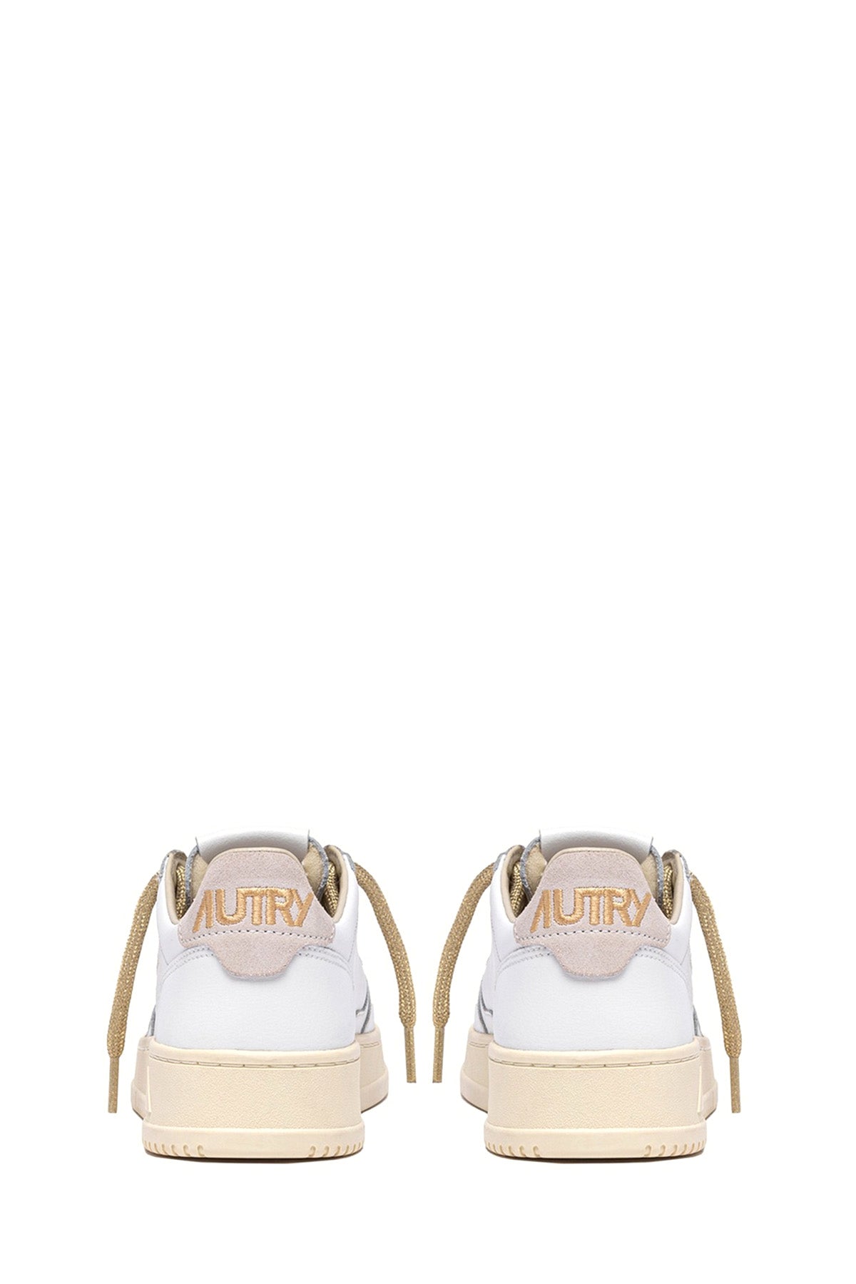 Autry Damen Sneaker Medalist Weiss/Lurex-Gold SW01 Bild 3