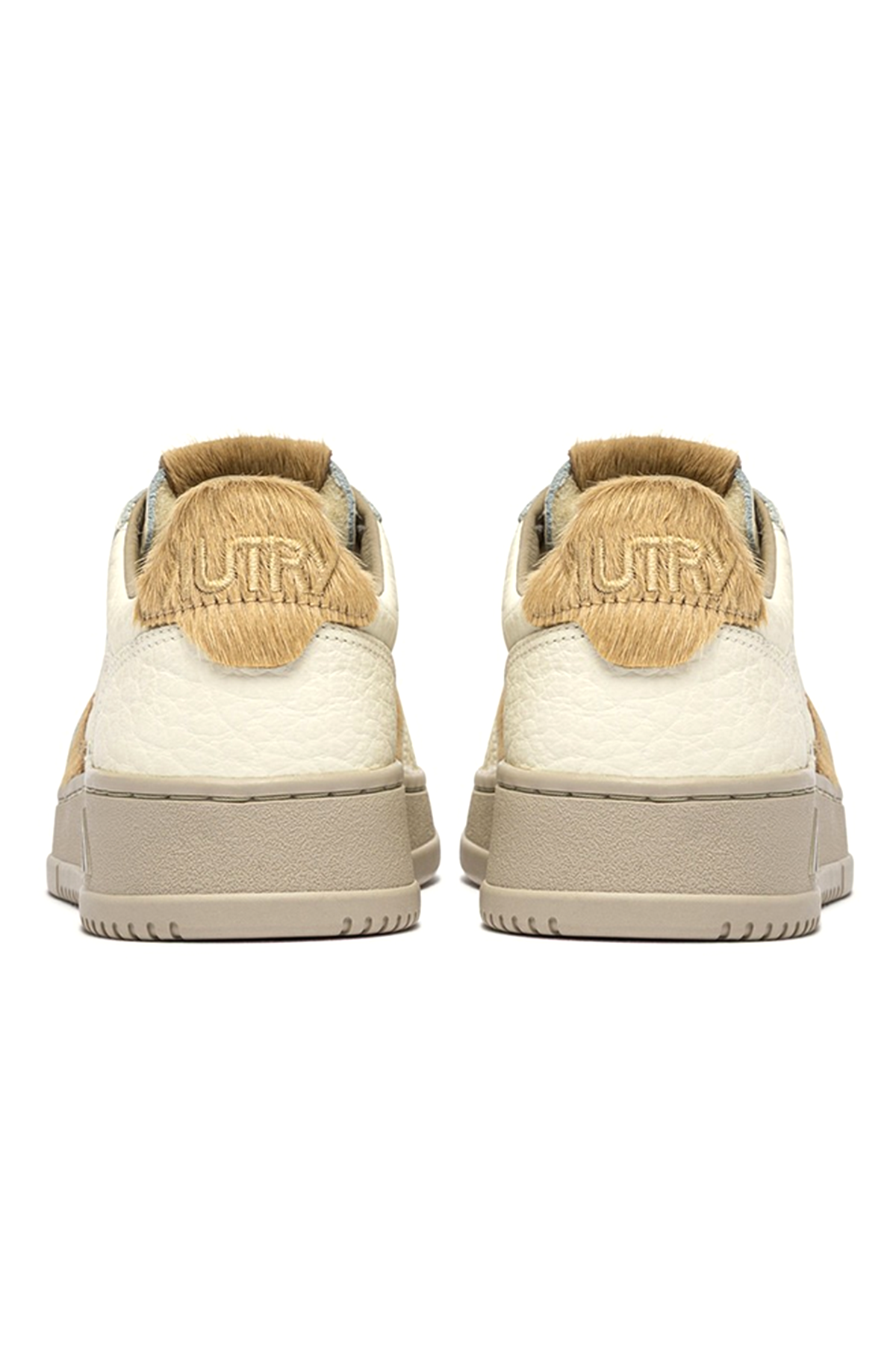 Autry Damen Sneaker Medalist Weiss/Sand NQ01 Bild 3