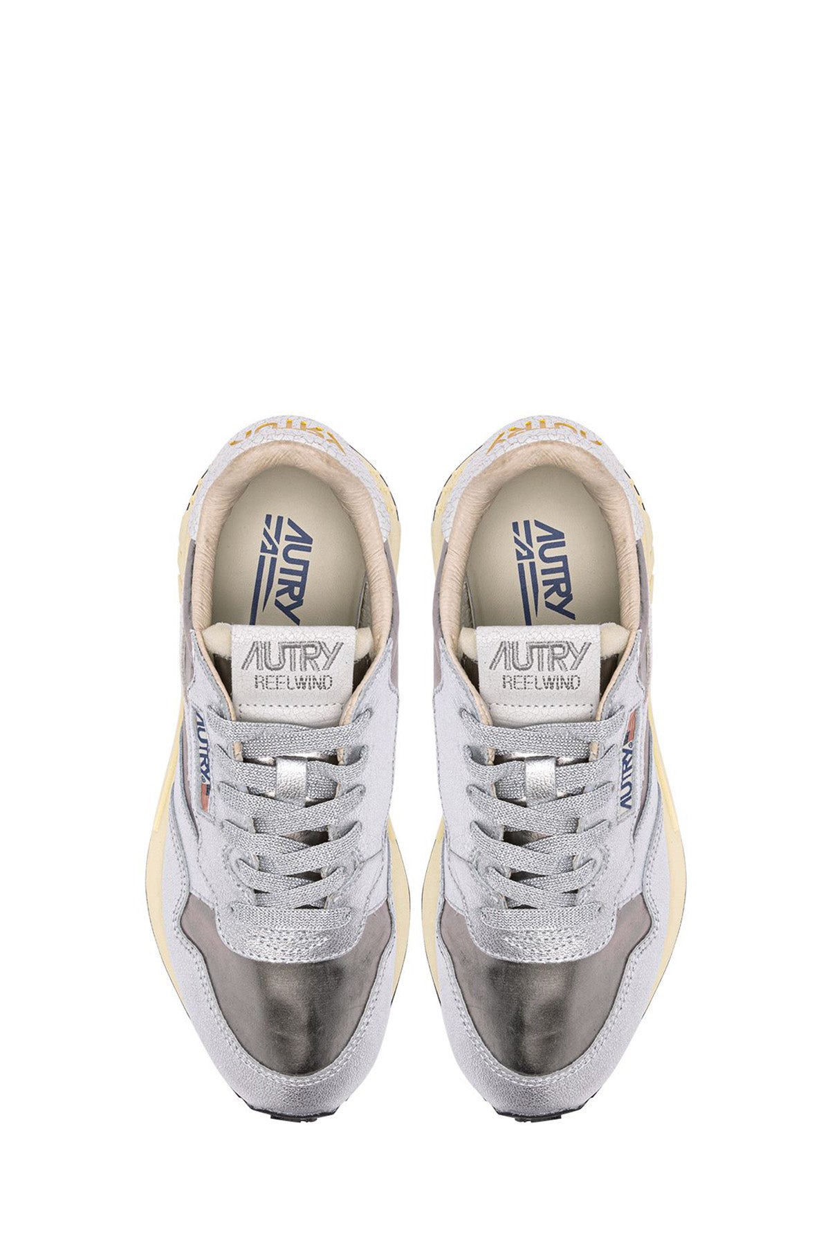 Autry Damen Sneaker Reelwind Low Silber LY02 Bild 4