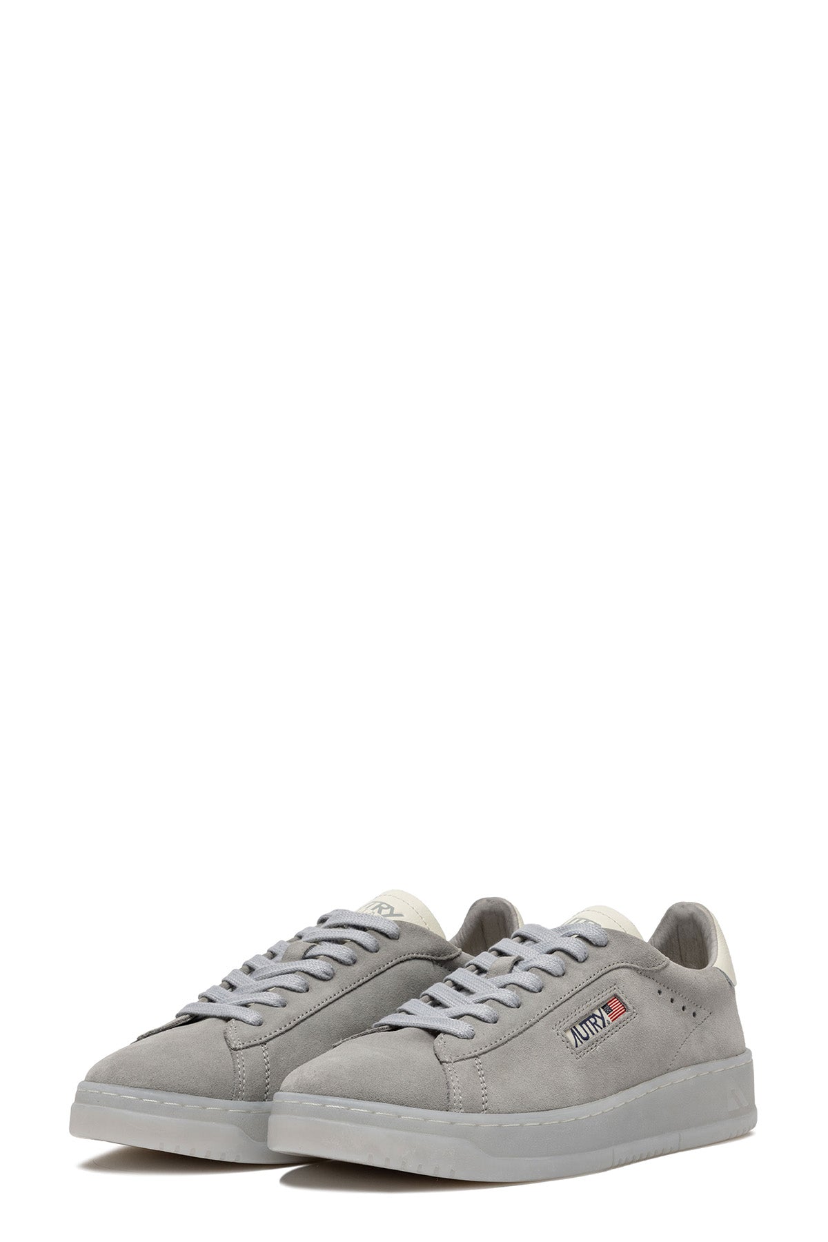 Autry Herren Low Sneaker Dallas Marshmallow/Iris GRAU Bild 2