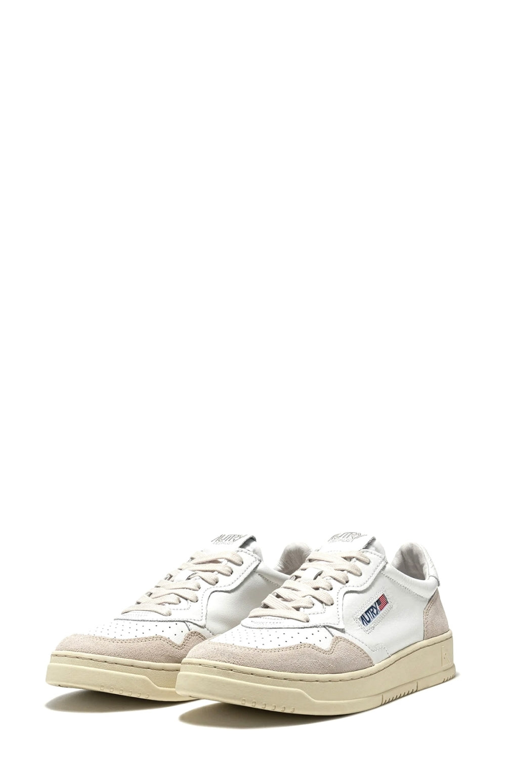 Autry Herren Low Sneaker Medalist Suede Weiss WEISS Bild 2