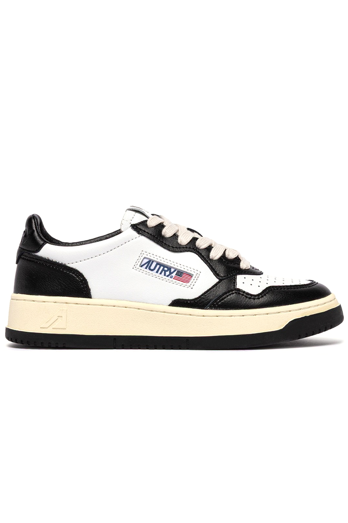 Autry Herren Sneaker Medalist Bicolor Weiss/Schwarz WB01 Bild 1