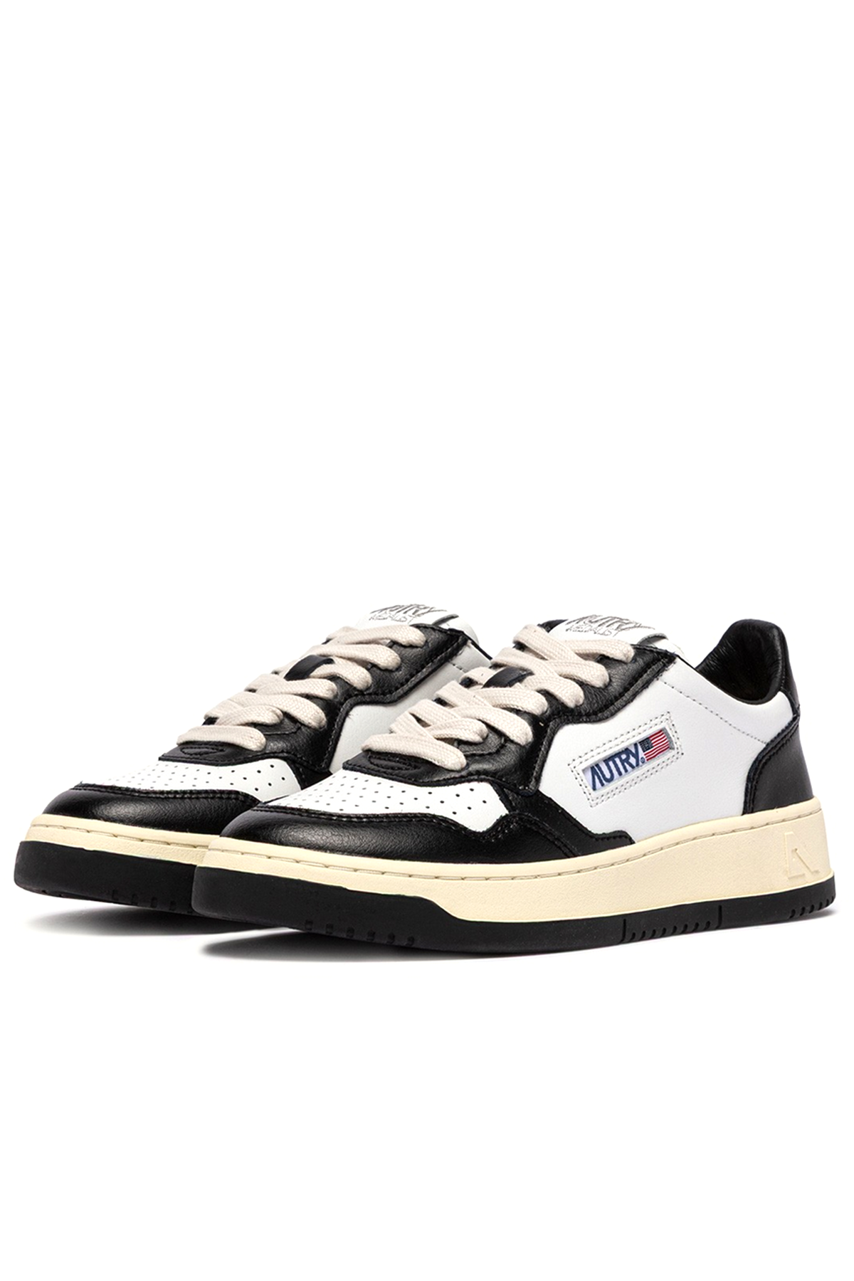 Autry Herren Sneaker Medalist Bicolor Weiss/Schwarz WB01 Bild 2