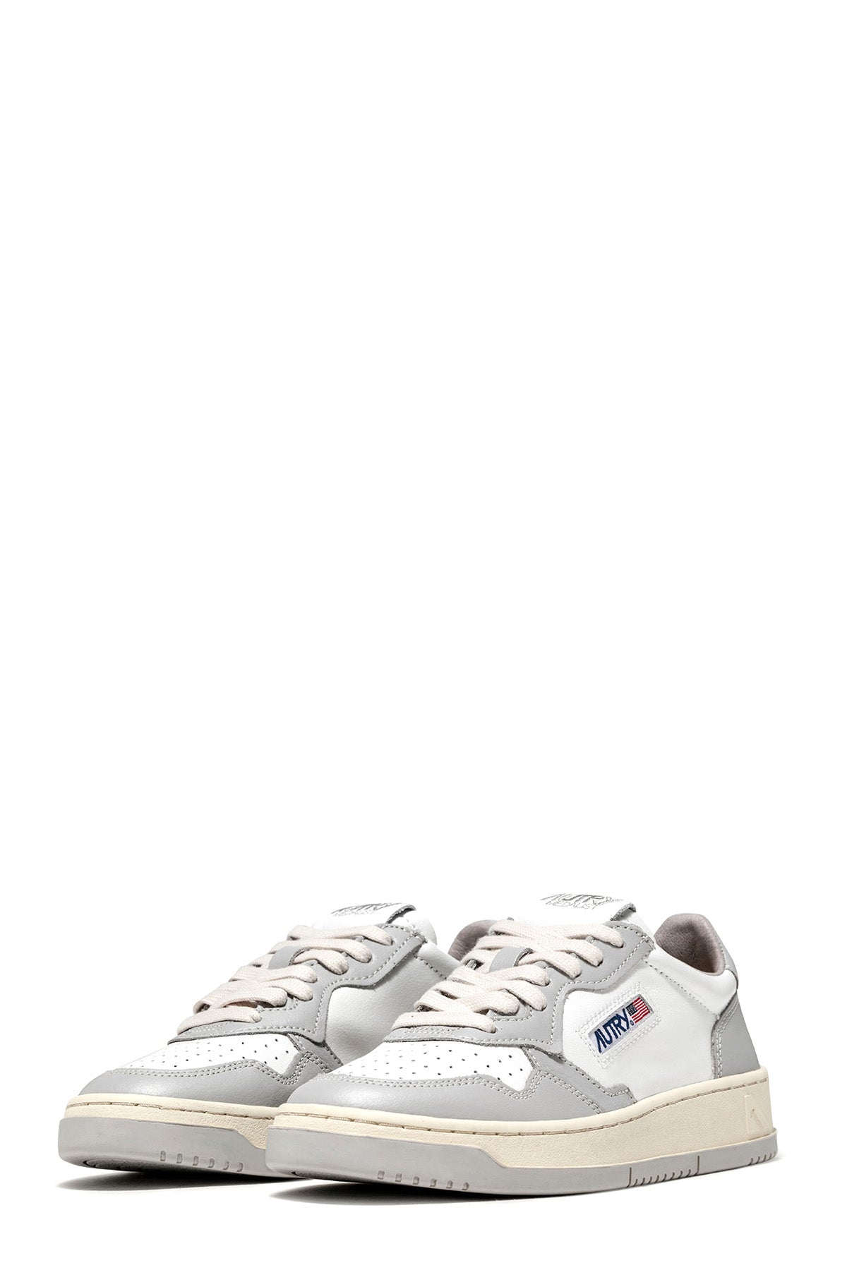 Autry Herren Sneaker Medalist Bicolor Weiss/Grau WB10 Bild 2