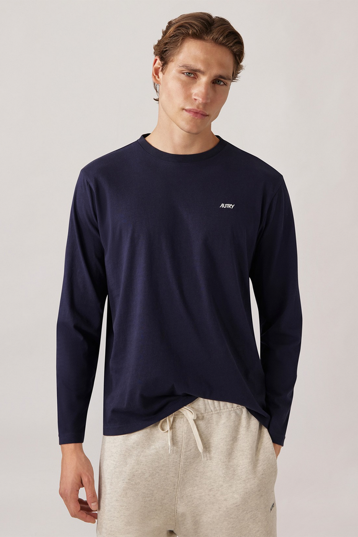 Autry Unisex Langarmshirt Navy MARINE-BLAU Bild 2