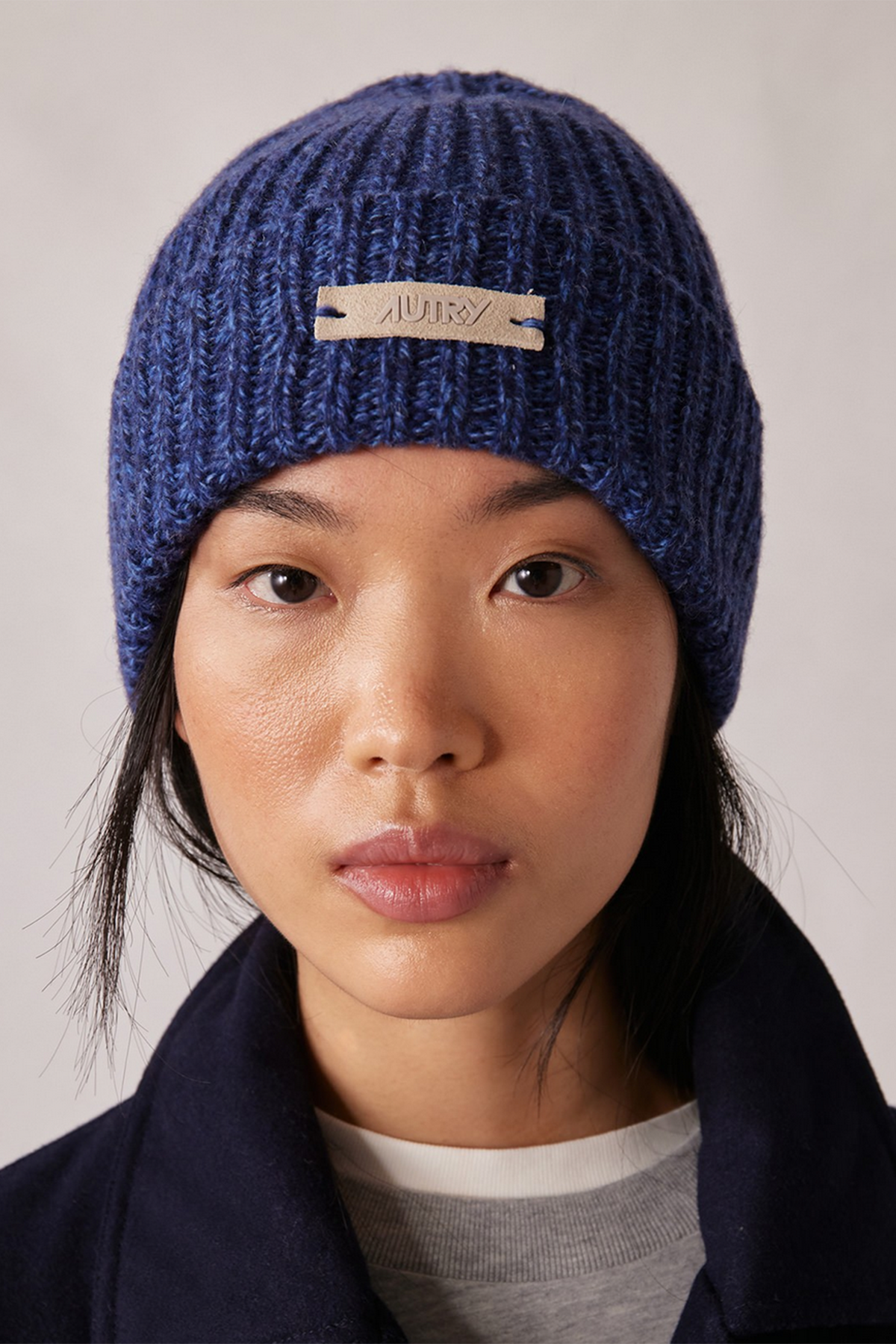 Autry Unisex Strickmütze Blau KNIT BLUE Bild 2