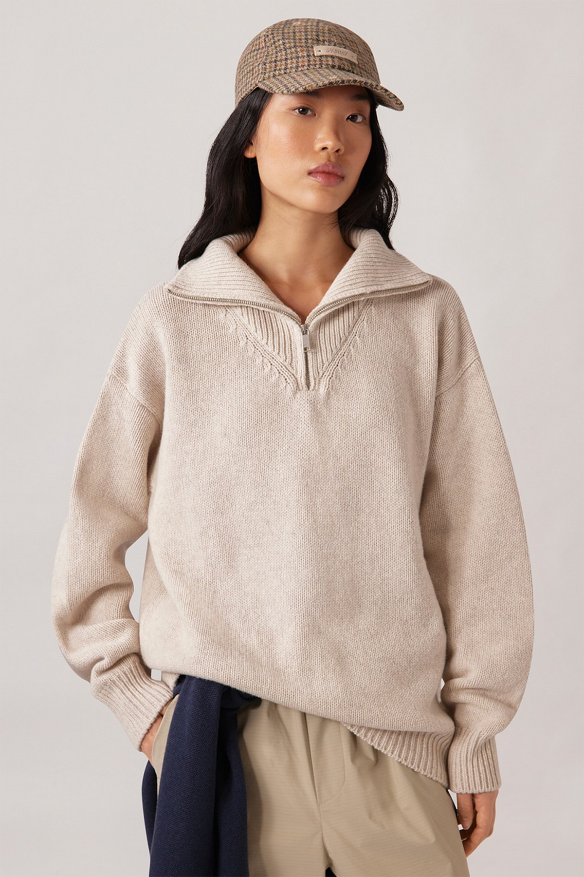 Autry Unisex Strickpullover Creme KNIT CREAM Bild 2