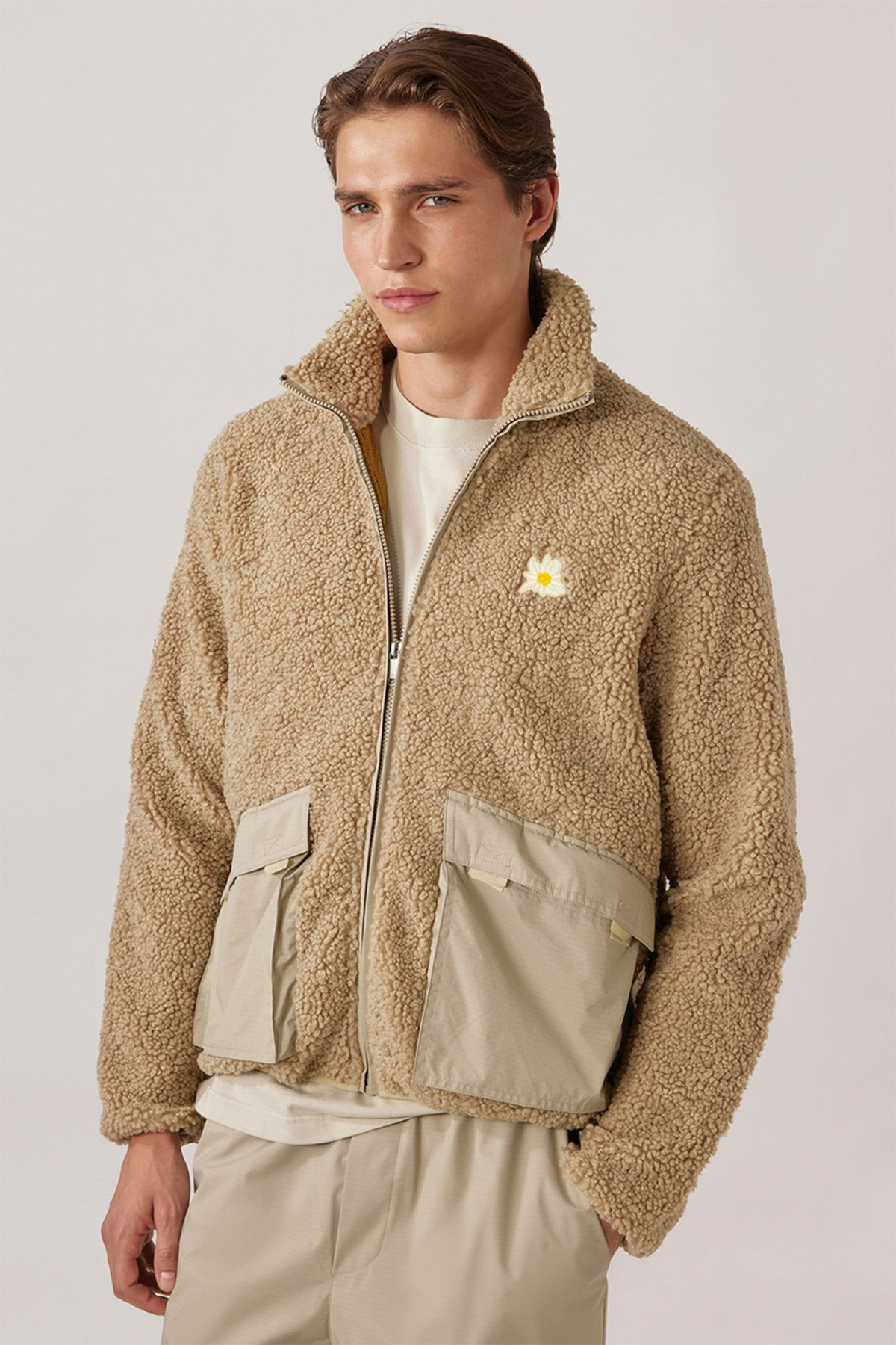 Autry Unisex Teddyjacke Braun TEDDY FIBER Bild 3