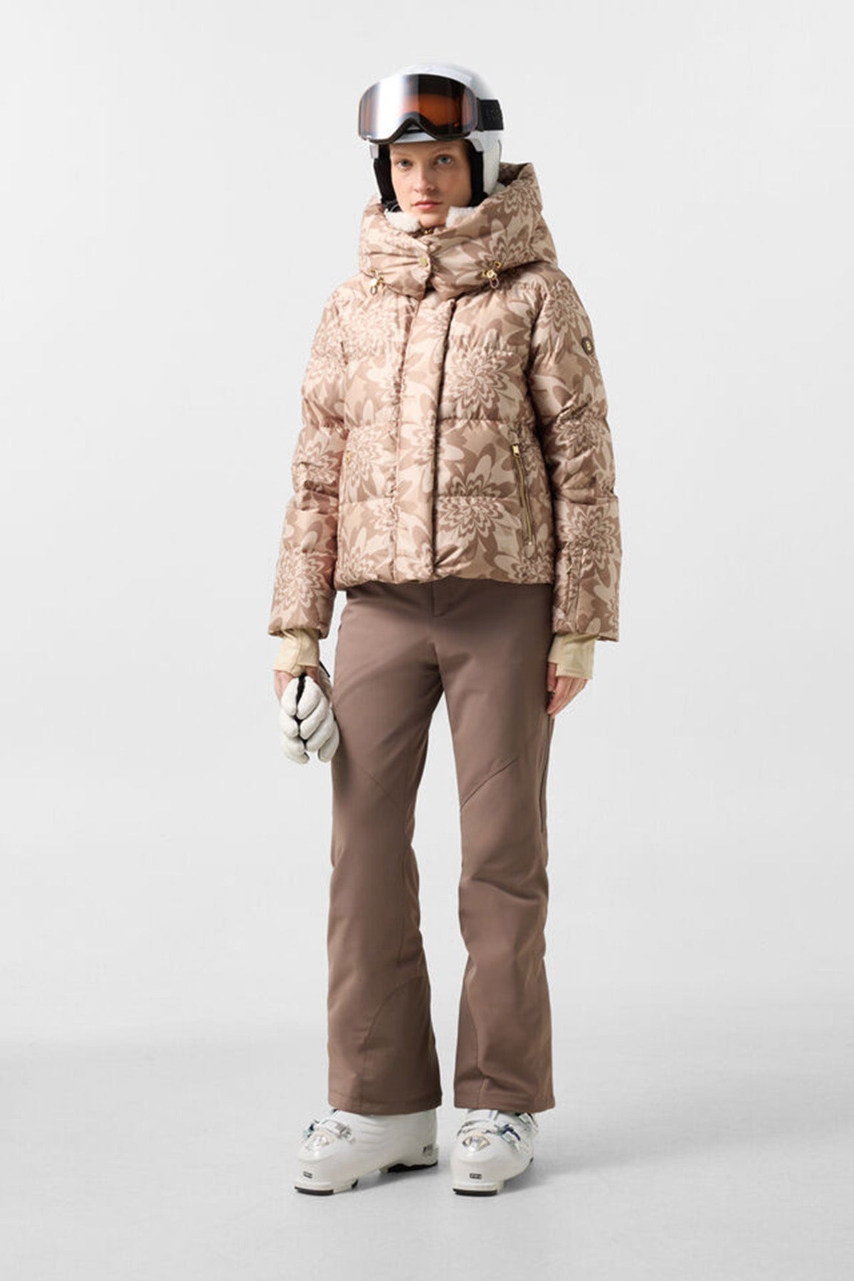 Bogner Damen Skijacke Naia-D Hazel/Beige 850 Bild 2