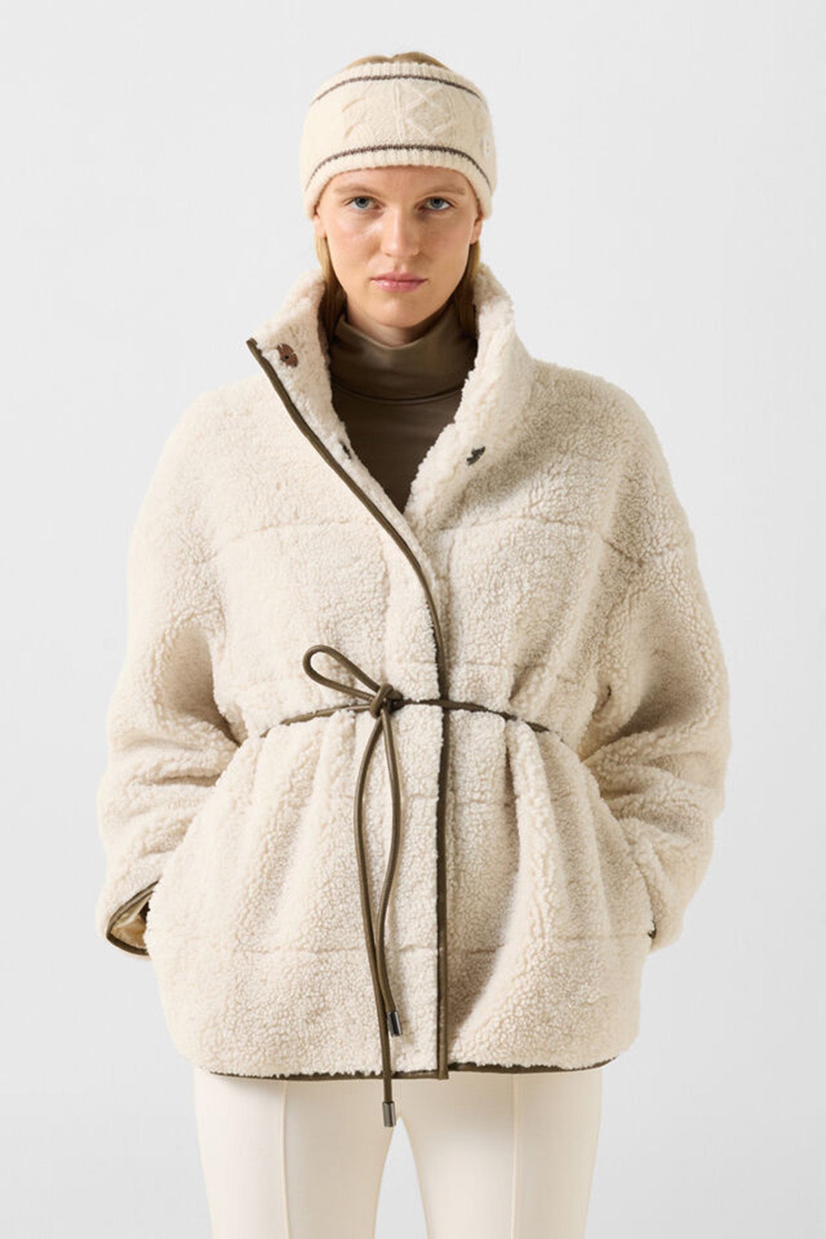 Bogner Damen Teddyjacke Kimberly Creme 730 Bild 2