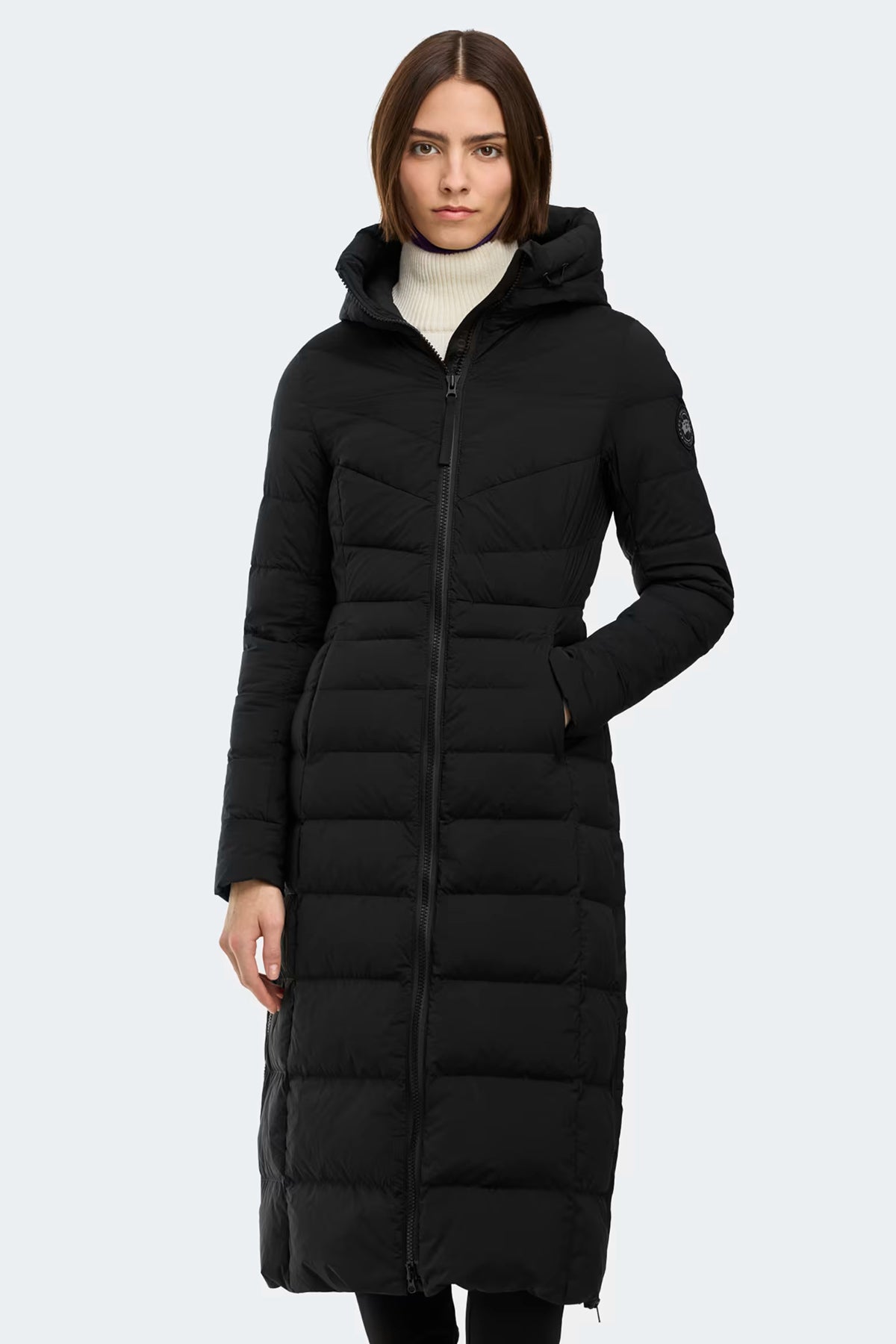 Canada Goose Damen Daunenmantel Clair Black Label Schwarz Black Noir Bild 3