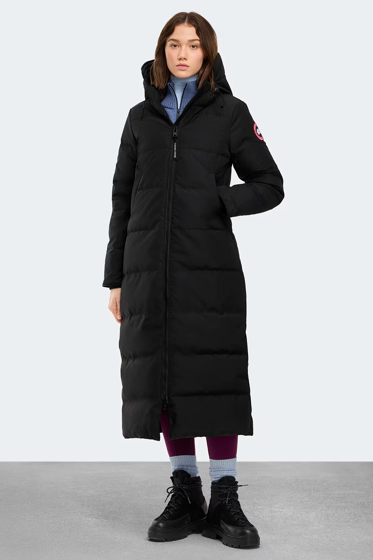 Canada Goose Damen Daunenmantel Mystique Schwarz Black Noir Bild 2