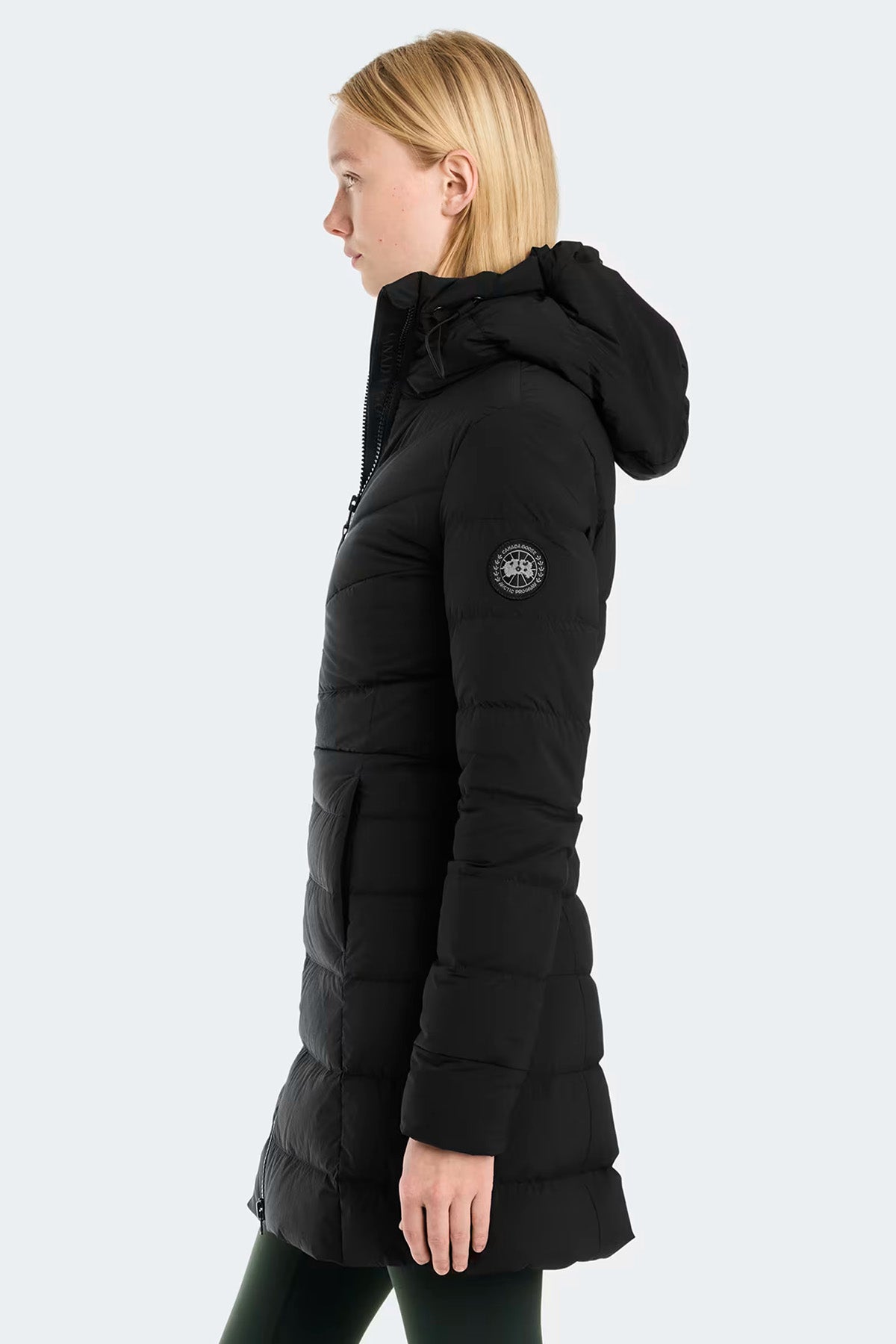 Canada Goose Damen Daunenparka Clair Black Label Schwarz Black Noir Bild 4