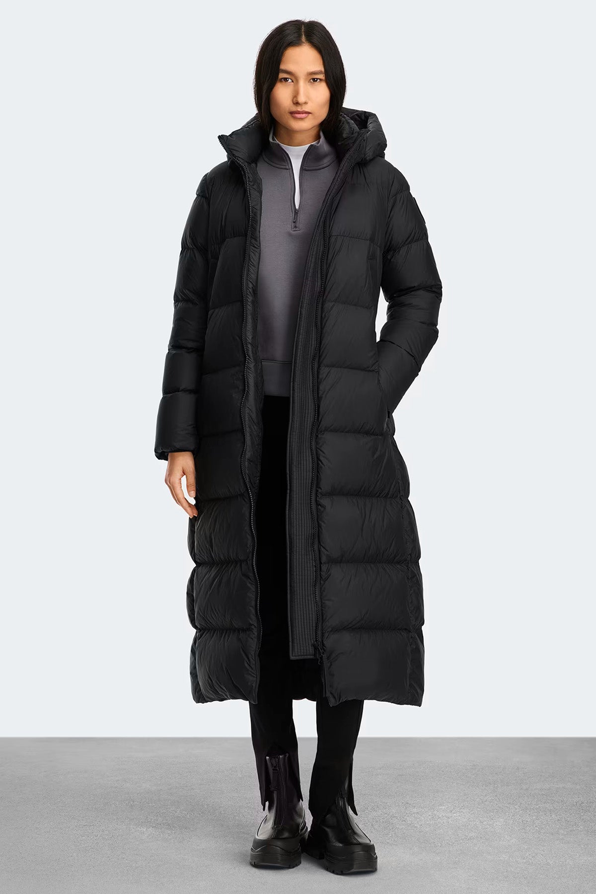 Canada Goose Damen Steppmantel Mystique Black Label Schwarz Black Noir Bild 2