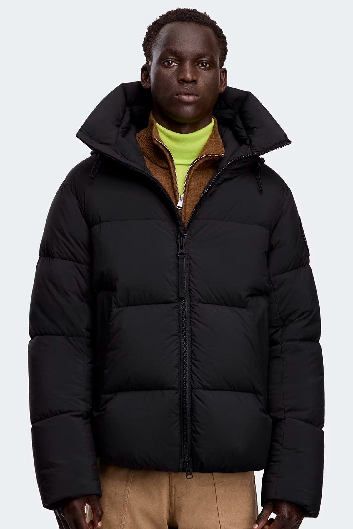 Canada Goose Herren Daunenjacke Crofton Black Label Schwarz Black Noir Bild 2