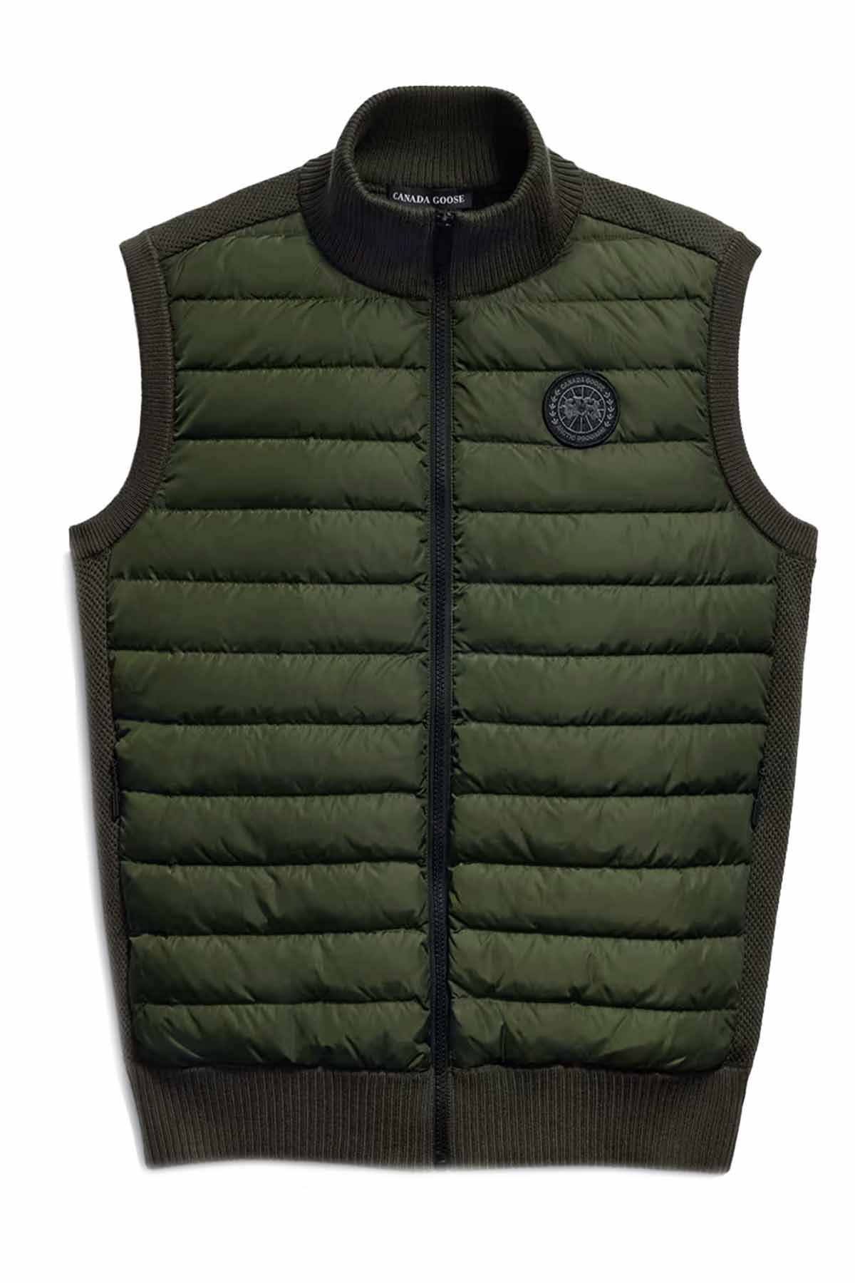 Canada Goose Herren Strickweste Hybridge Black Label Moosgrün OLIVE Bild 1