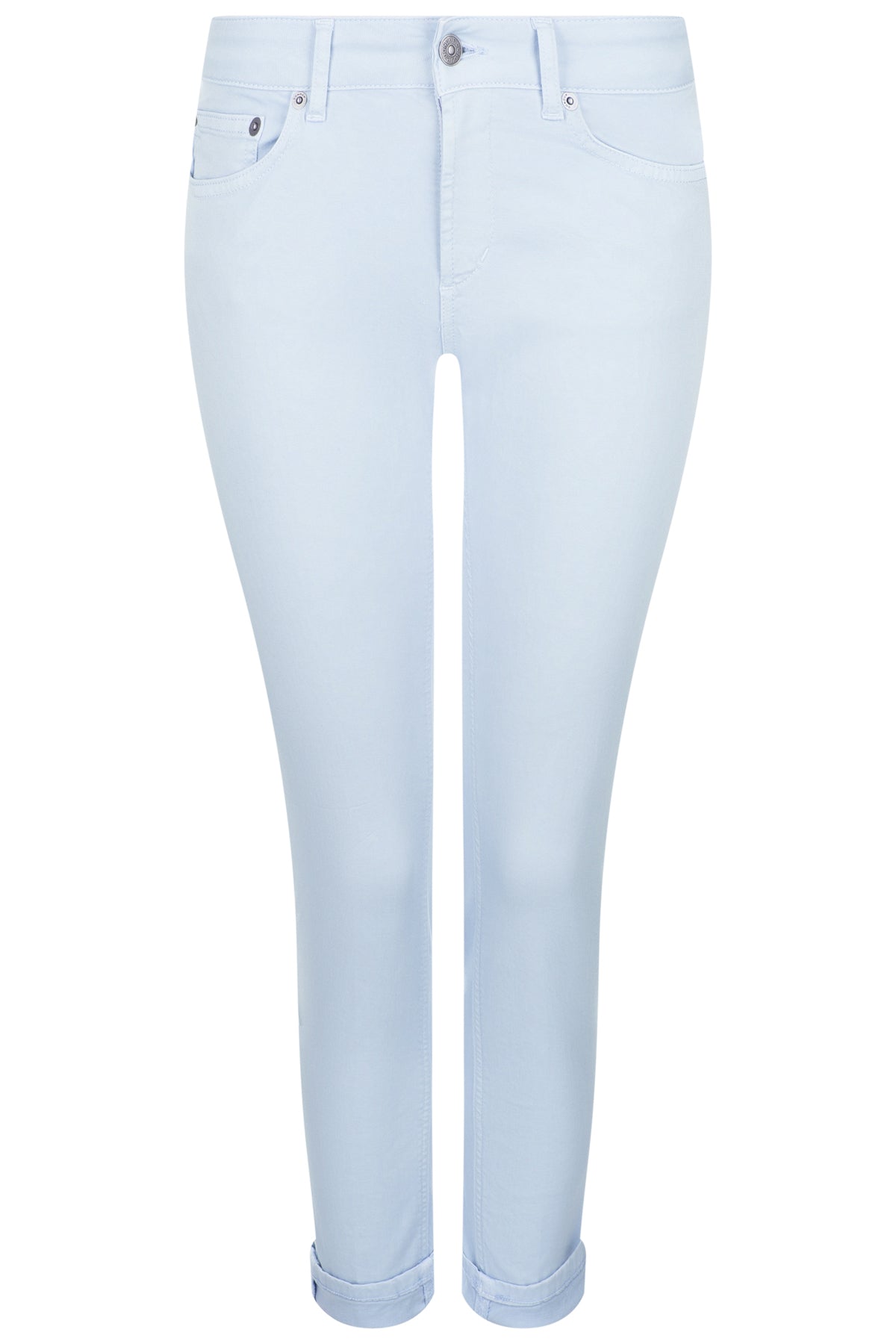 Dondup Damen Skinny Jeans Monroe Hellblau HELLBLAU Bild 1