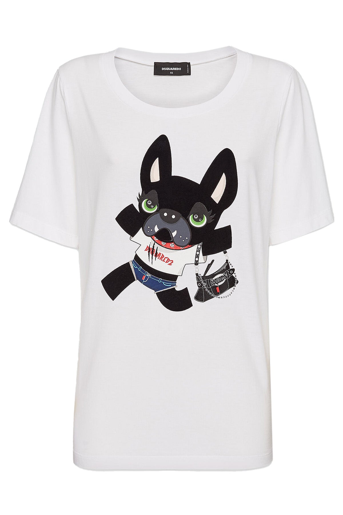 Dsquared2 Damen Ciro Easy Fit T-Shirt Weiss WEISS Bild 1