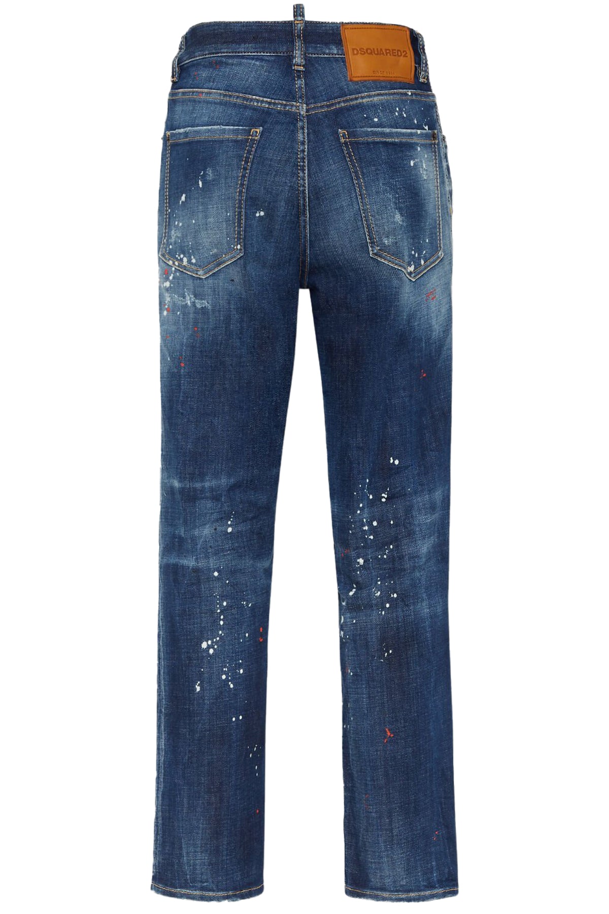 Dsquared2 Damen Medium Easy Wash Boston Jeans Blau BLAU Bild 3