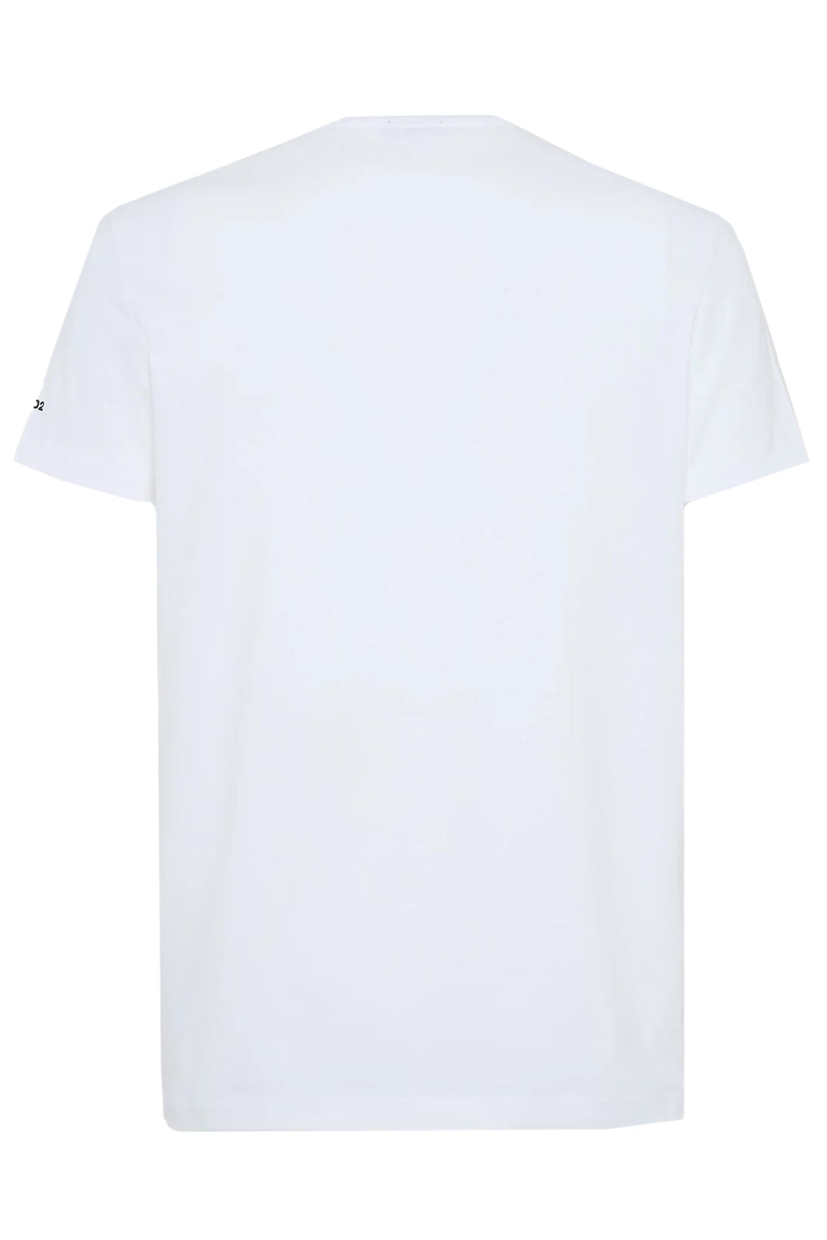 Dsquared2 Herren Basic Twin Pack T-Shirts Weiss SCHWARZ Bild 2