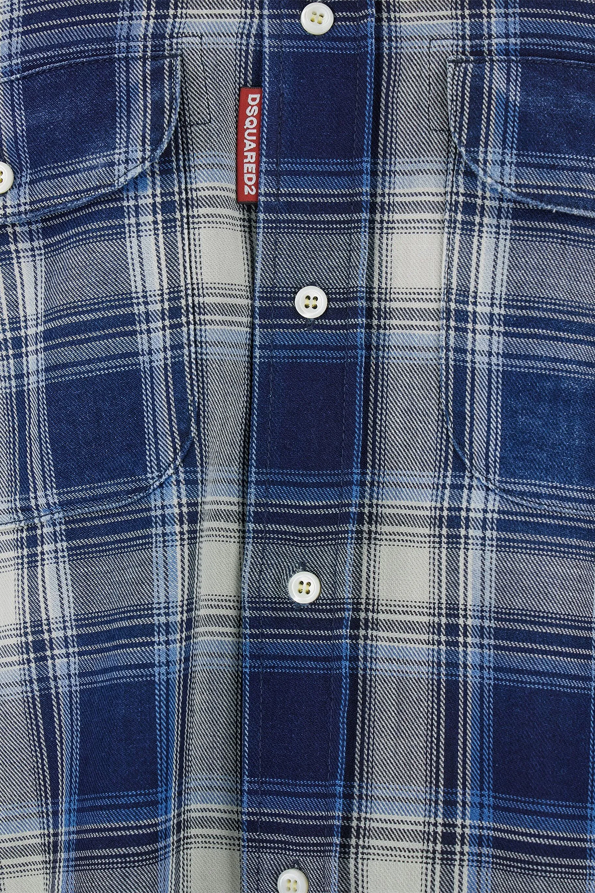 Dsquared2 Herren Canadian Vintage Hemd Blau BLAU Bild 2