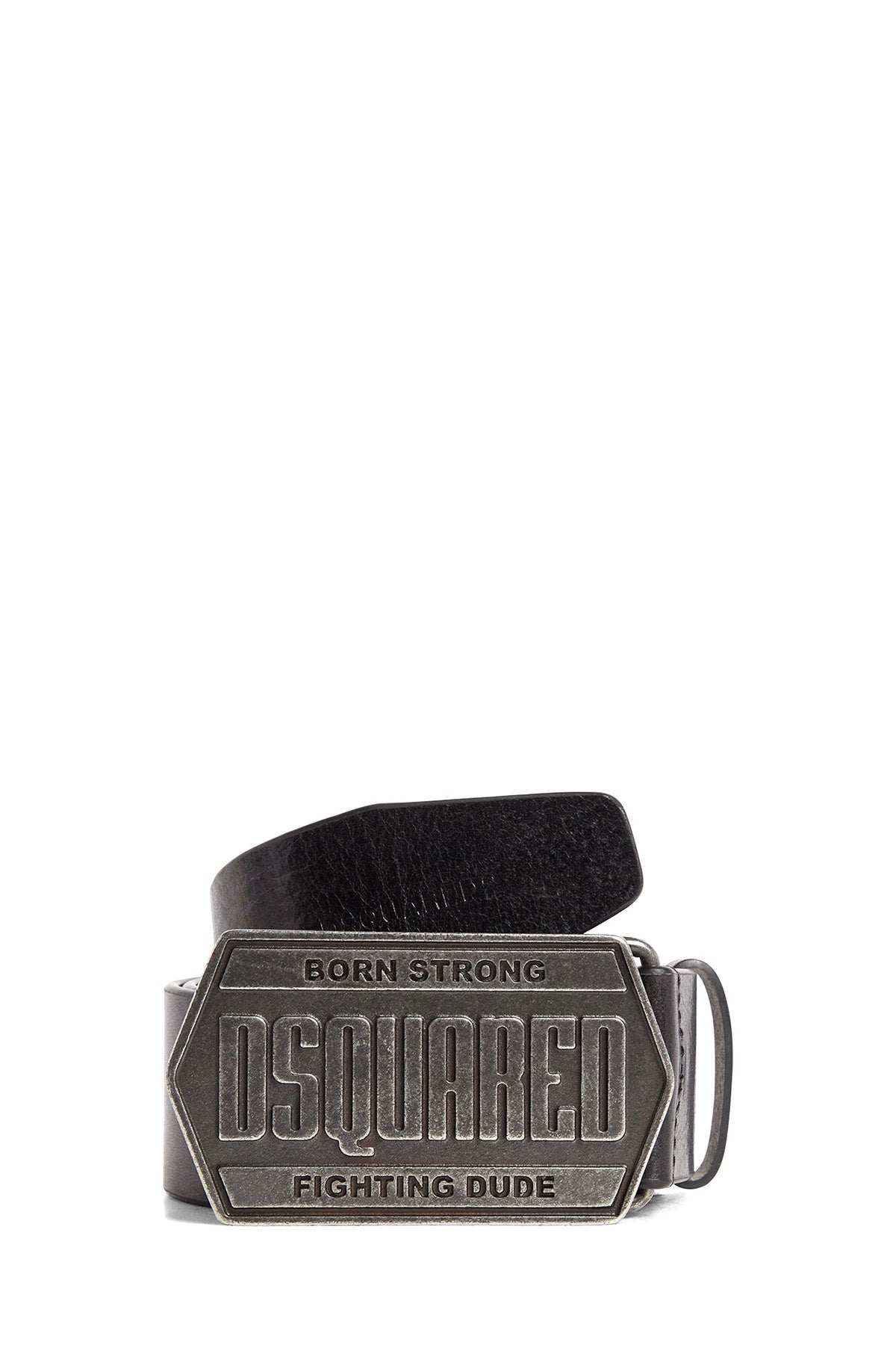 Dsquared2 Herren Gürtel Plaque Schwarz SCHWARZ Bild 1