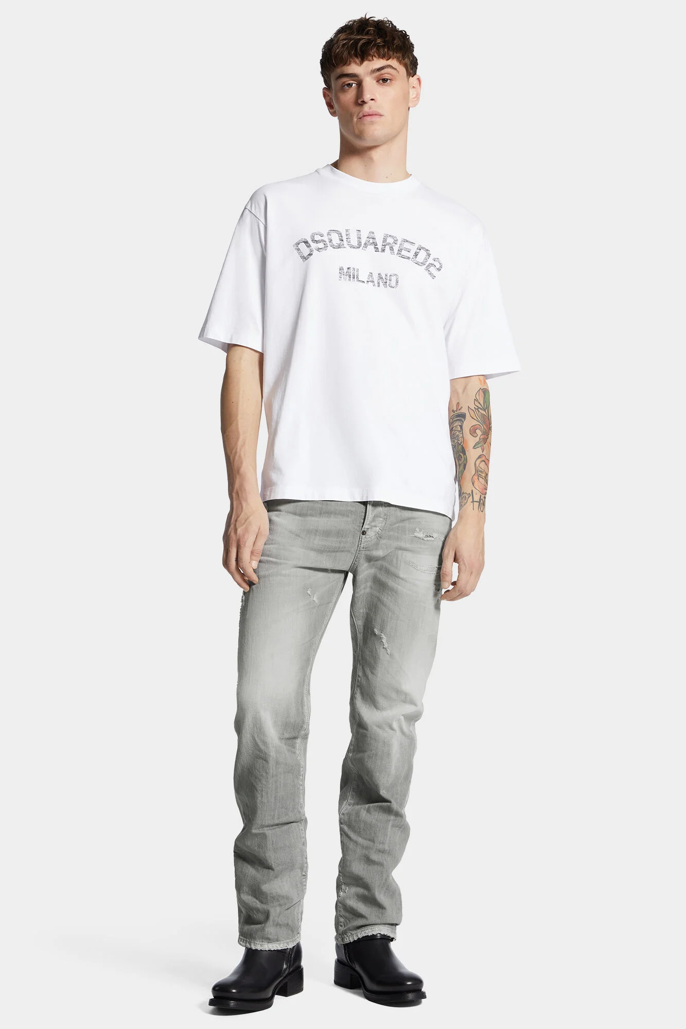 Dsquared2 Herren Grey Wash 642 Jeans Grau GRAU Bild 2