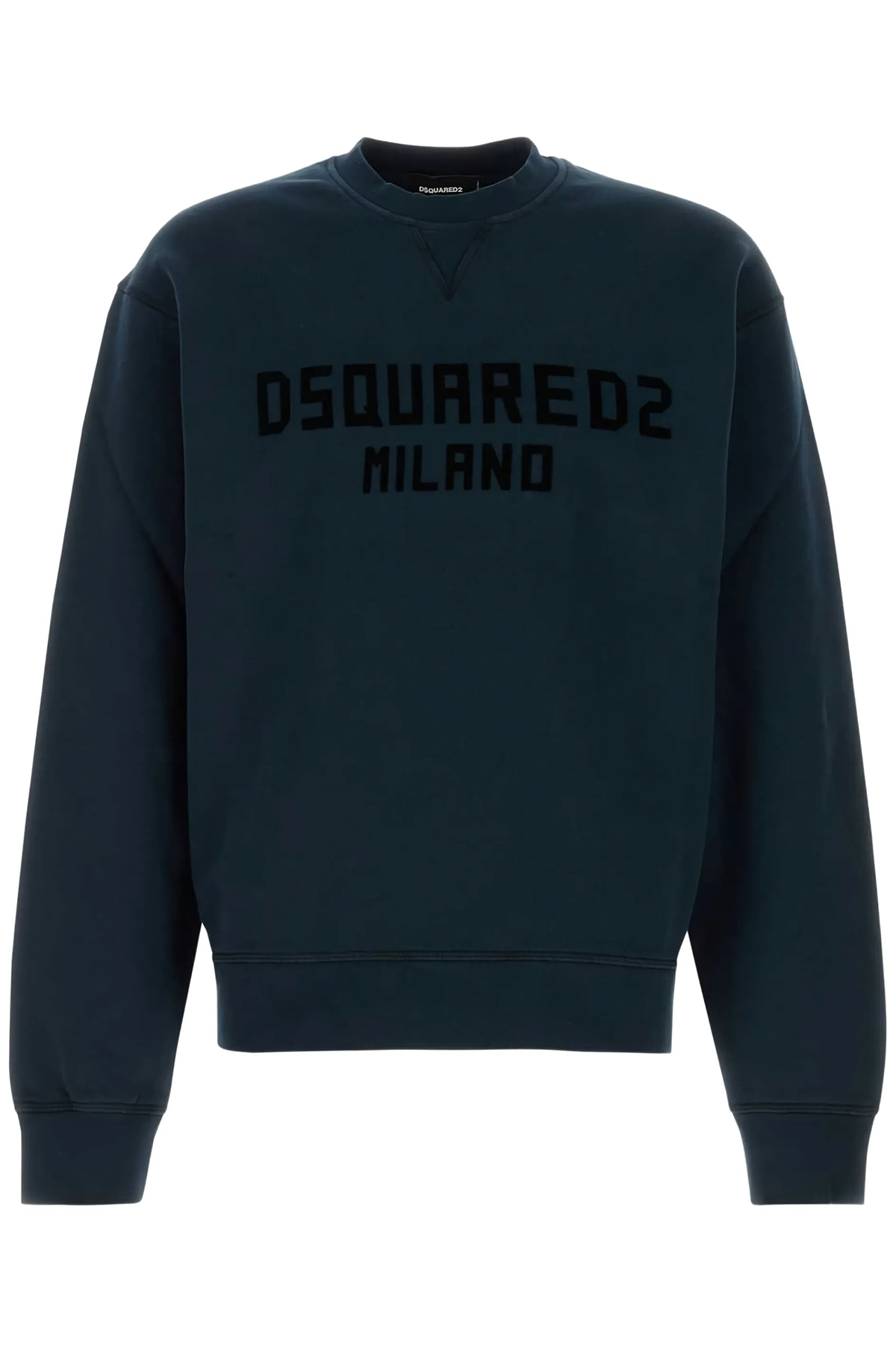 Herren Just Right Fit Dsquared2 Milano Crewneck Navy MARINE-BLAU Bild 1
