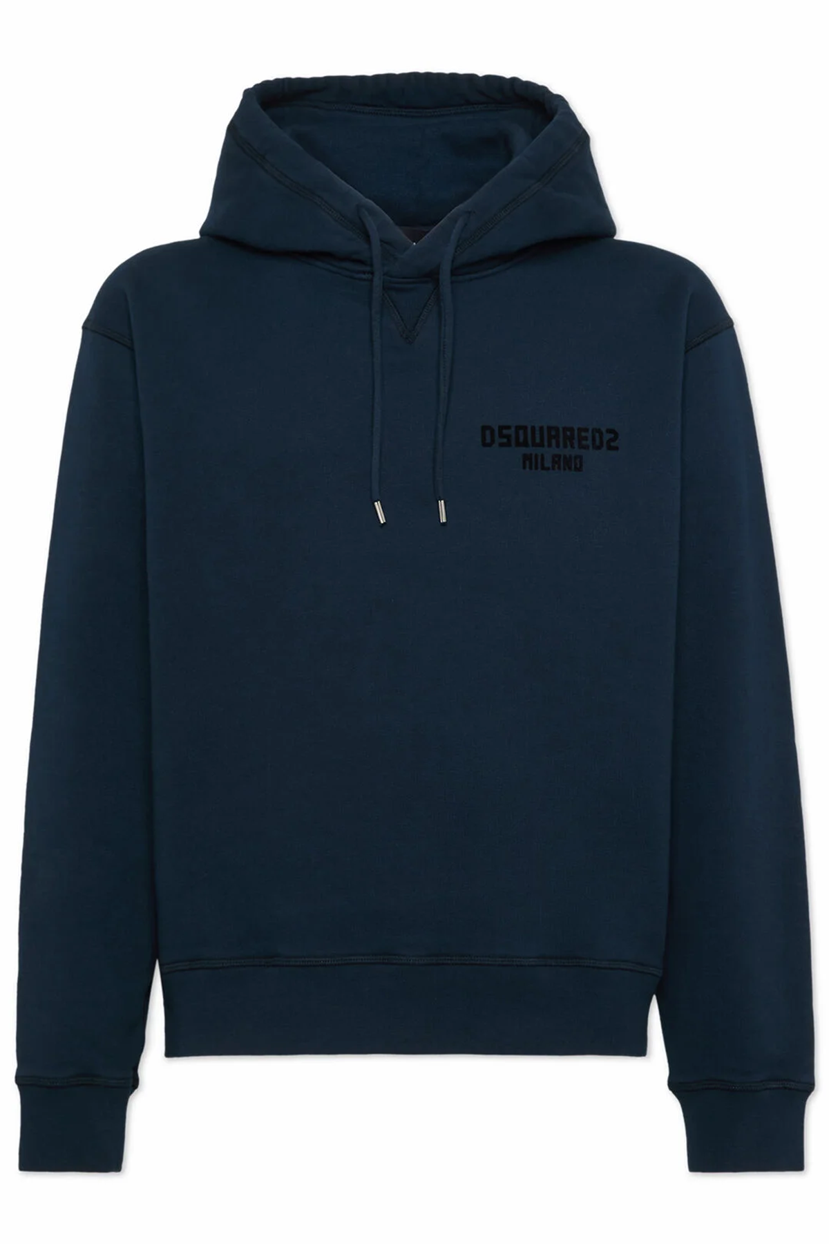 Herren Just Right Fit Dsquared2 Milano Hoodie Navy MARINE-BLAU Bild 1