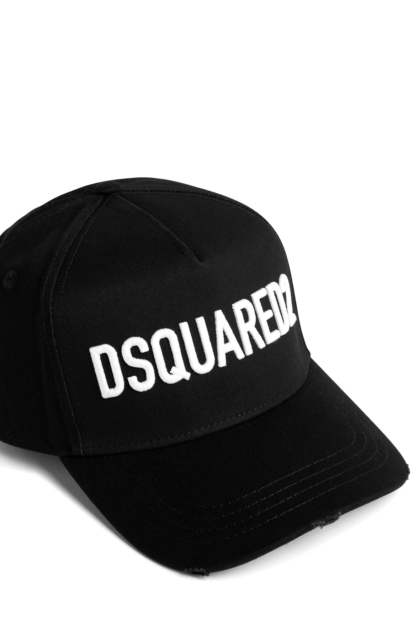 Dsquared2 Herren Technicolor Baseball Cap Schwarz/Weiss SCHWARZ Bild 3