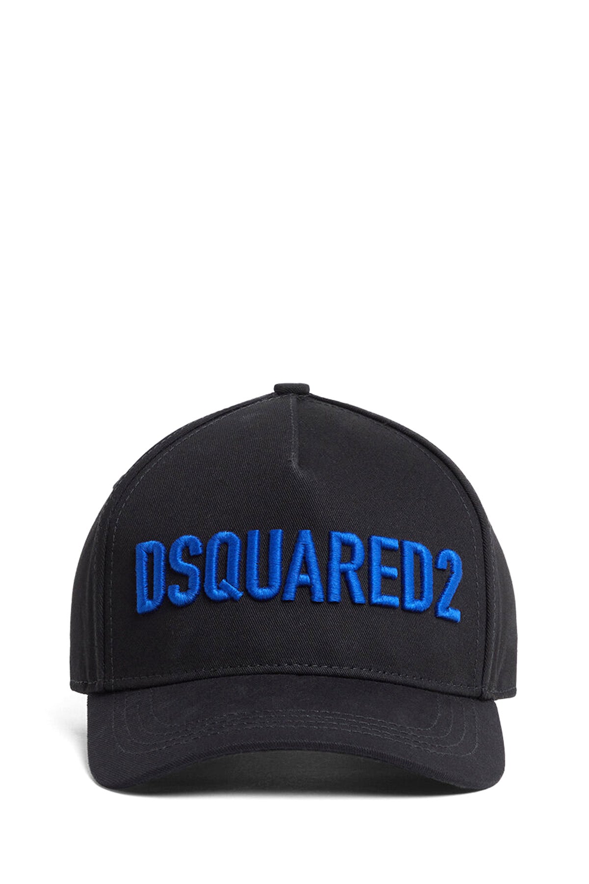 Dsquared2 Herren Technicolor Baseball Cap Schwarz/Blau SCHWARZ Bild 1