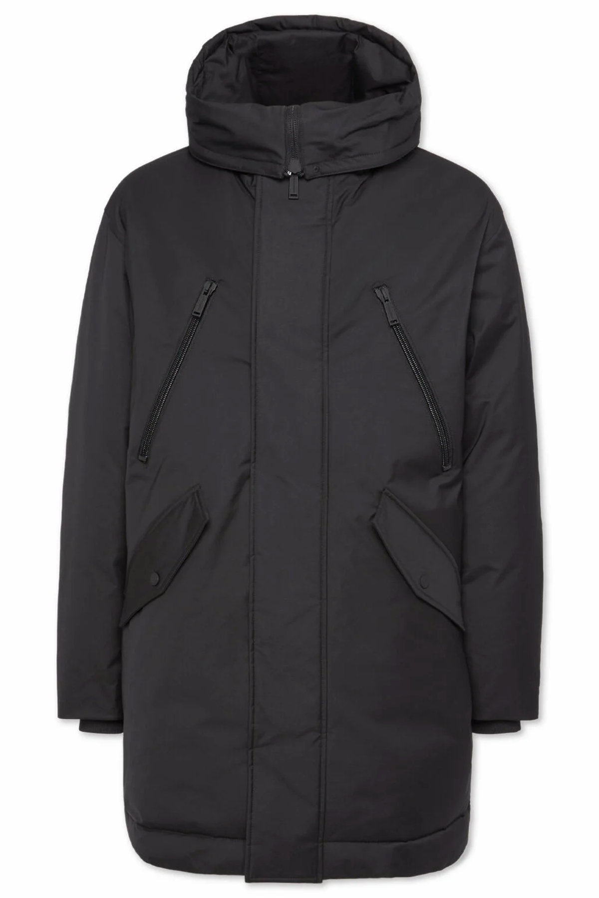 Dsquared2 Herren Techno Down Parka Schwarz SCHWARZ Bild 1