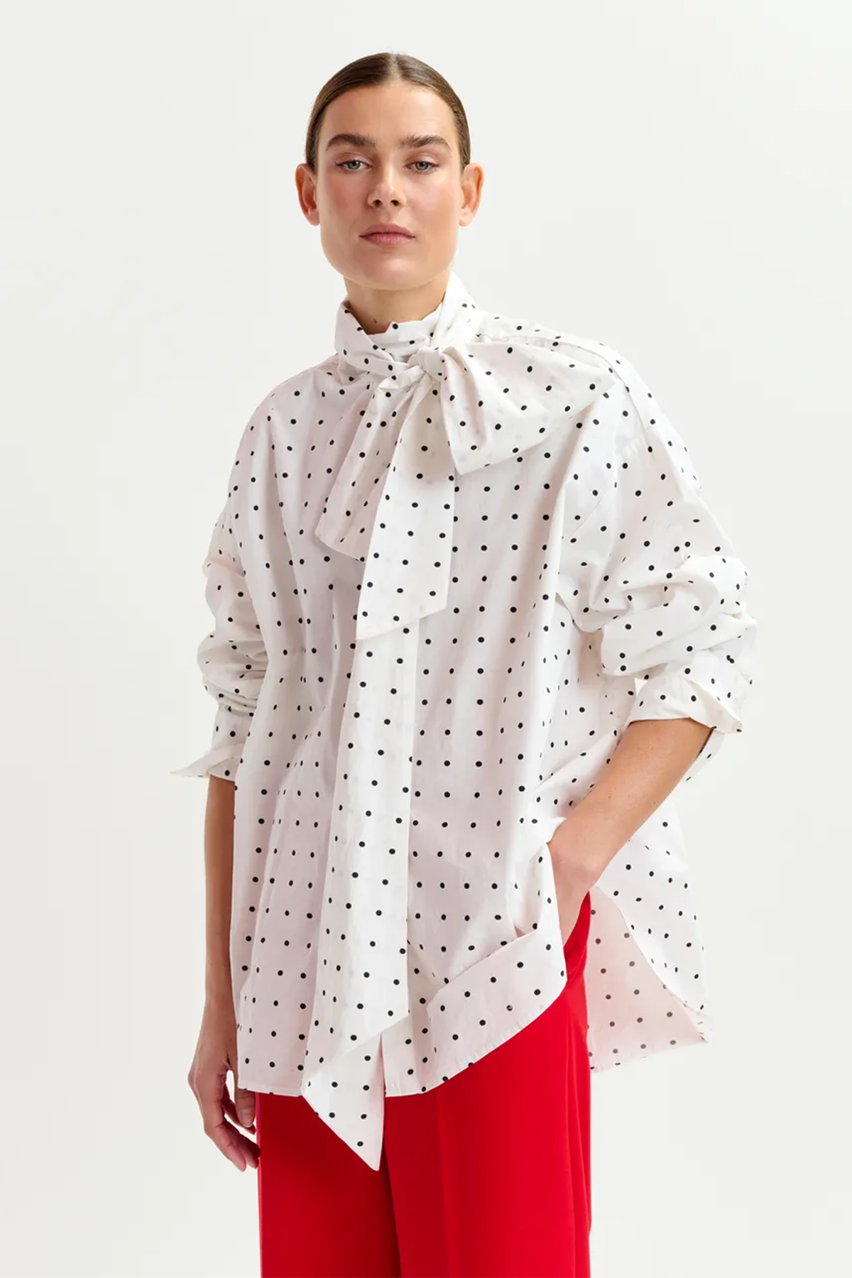 Essentiel Antwerp Damen Bluse Imoverit Weiss I1OW Bild 2