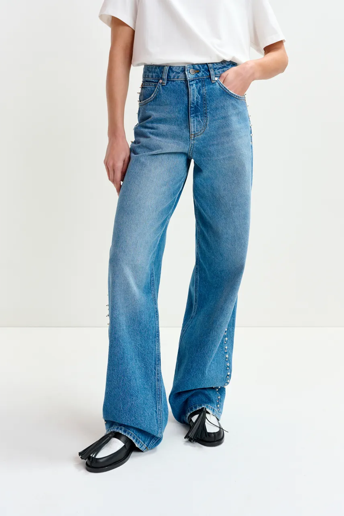 Essentiel Antwerp Damen Jeans Interesting Blau BI31 Bild 3