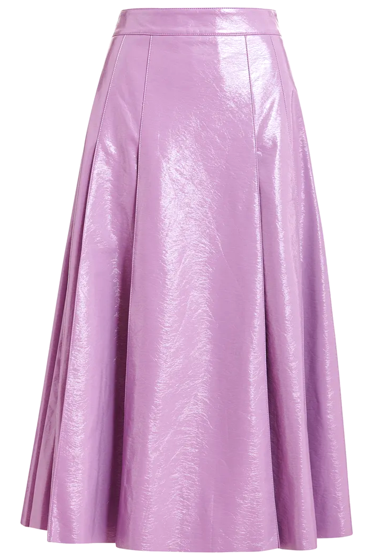 Essentiel Antwerp Damen Rock aus Kunstleder Jib Lila LILA Bild 1