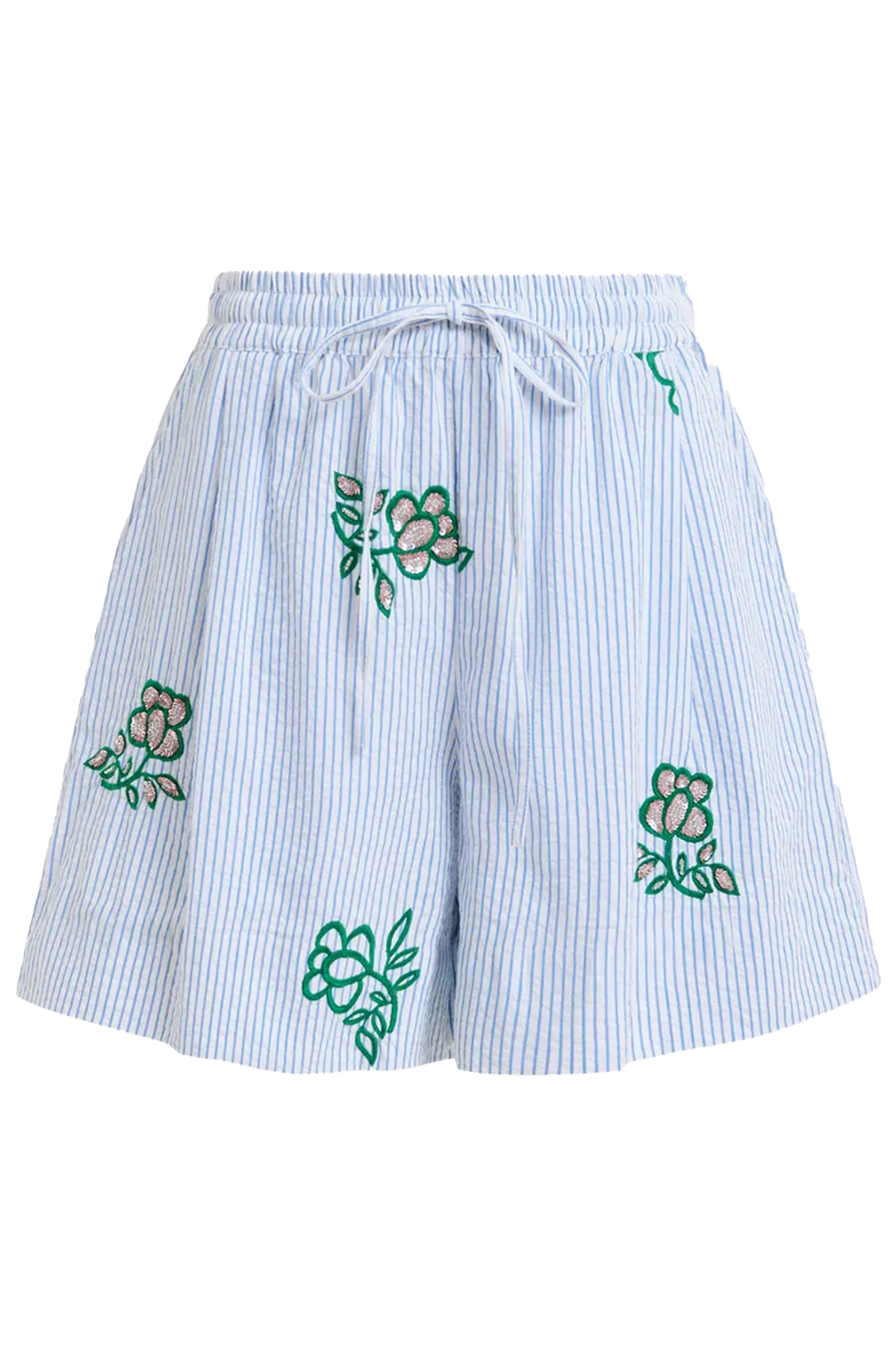 Essentiel Antwerp Damen Shorts Juste Weiss/Hellblau NATUR-WEISS Bild 1