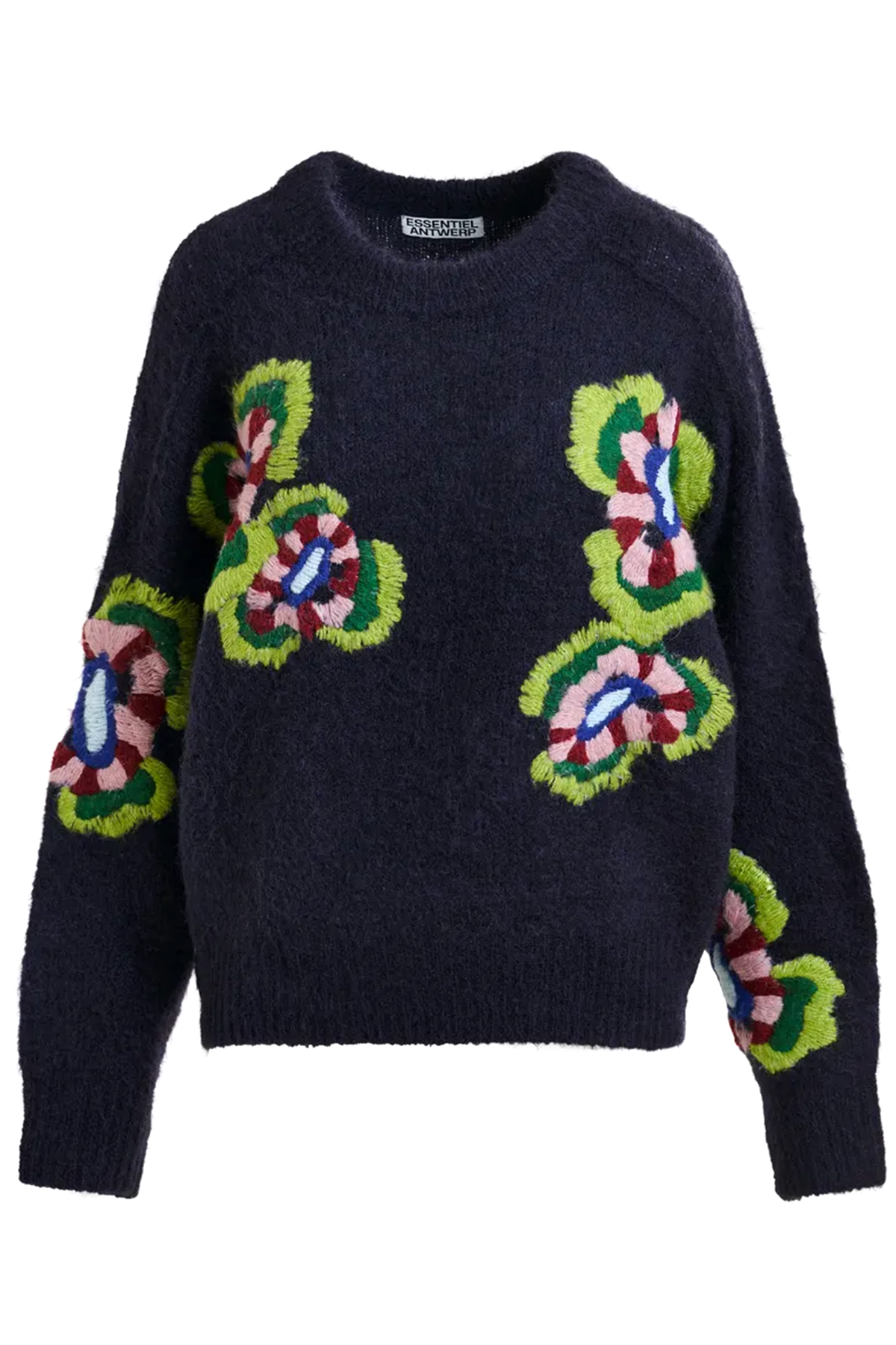 Essentiel Antwerp Damen Strickpullover Impossible2 Navy/Multi Combo2 Navy I2NA Bild 1