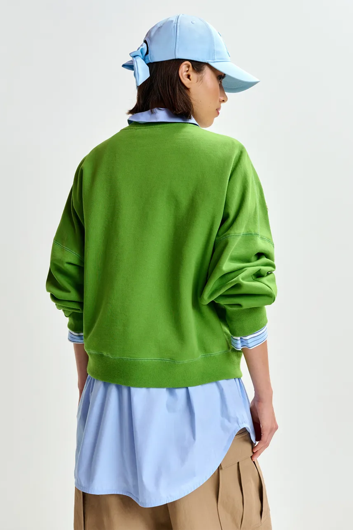 Essentiel Antwerp Damen Sweatshirt Jaga Grün GRÜN Bild 3