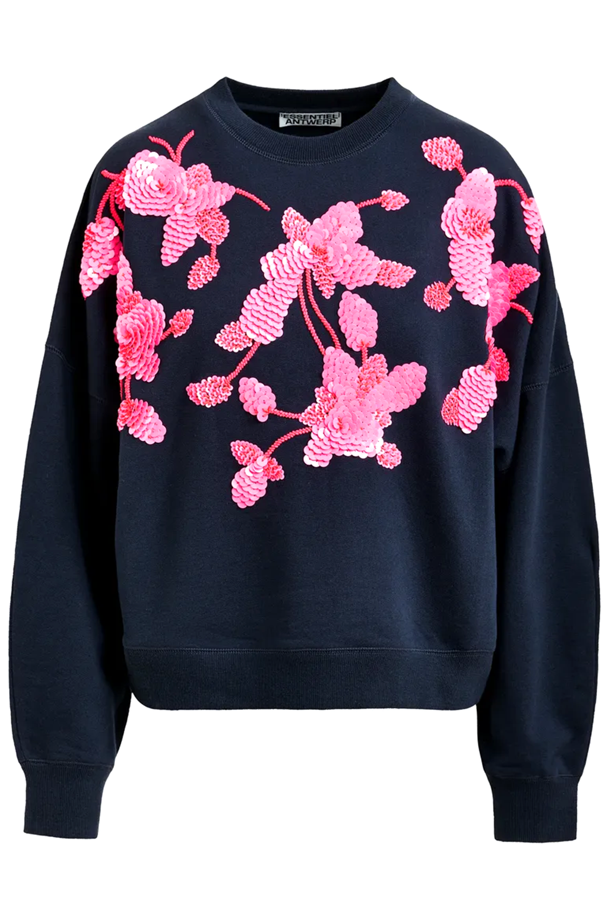 Essentiel Antwerp Damen Sweatshirt Jaga Marine Blau MARINE-BLAU Bild 1