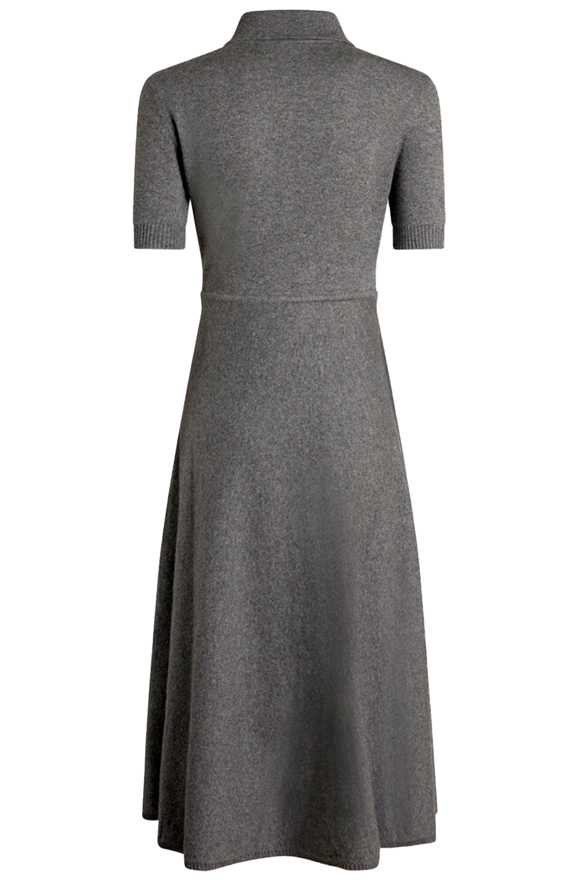 Etro gestricktes Damen Polokleid Grau/Grün GRAU Bild 3