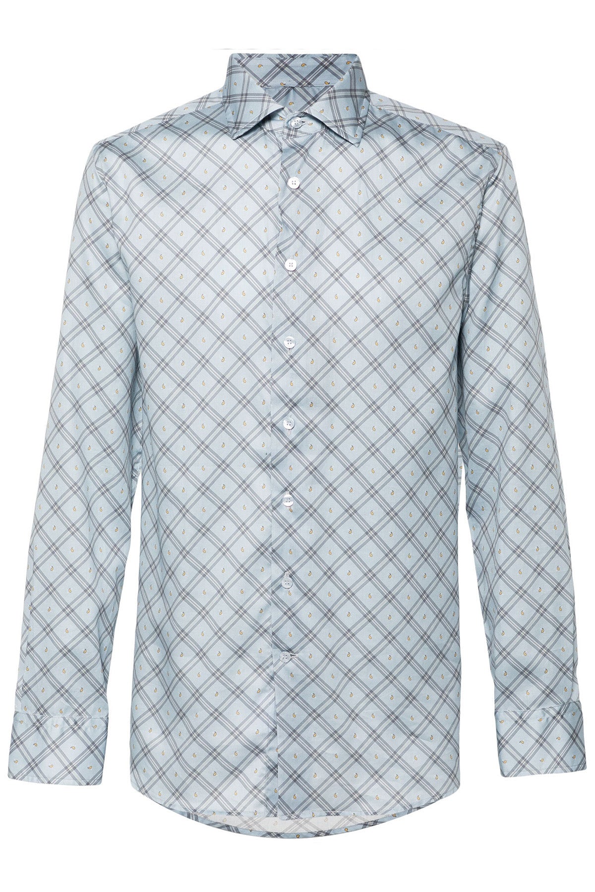 Etro Hemd mit Ornament-Print Hellblau HELLBLAU HELLBLAU Bild 1