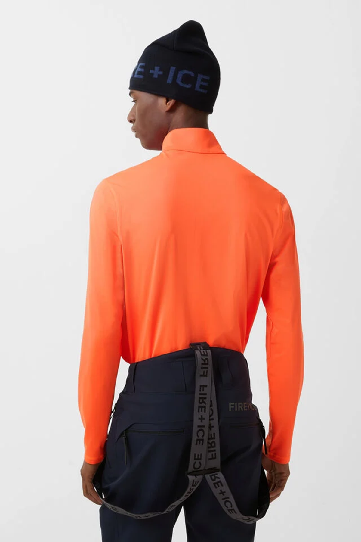 Fire & Ice Herren First Layer Skishirt Pascal Orange 538 Bild 3
