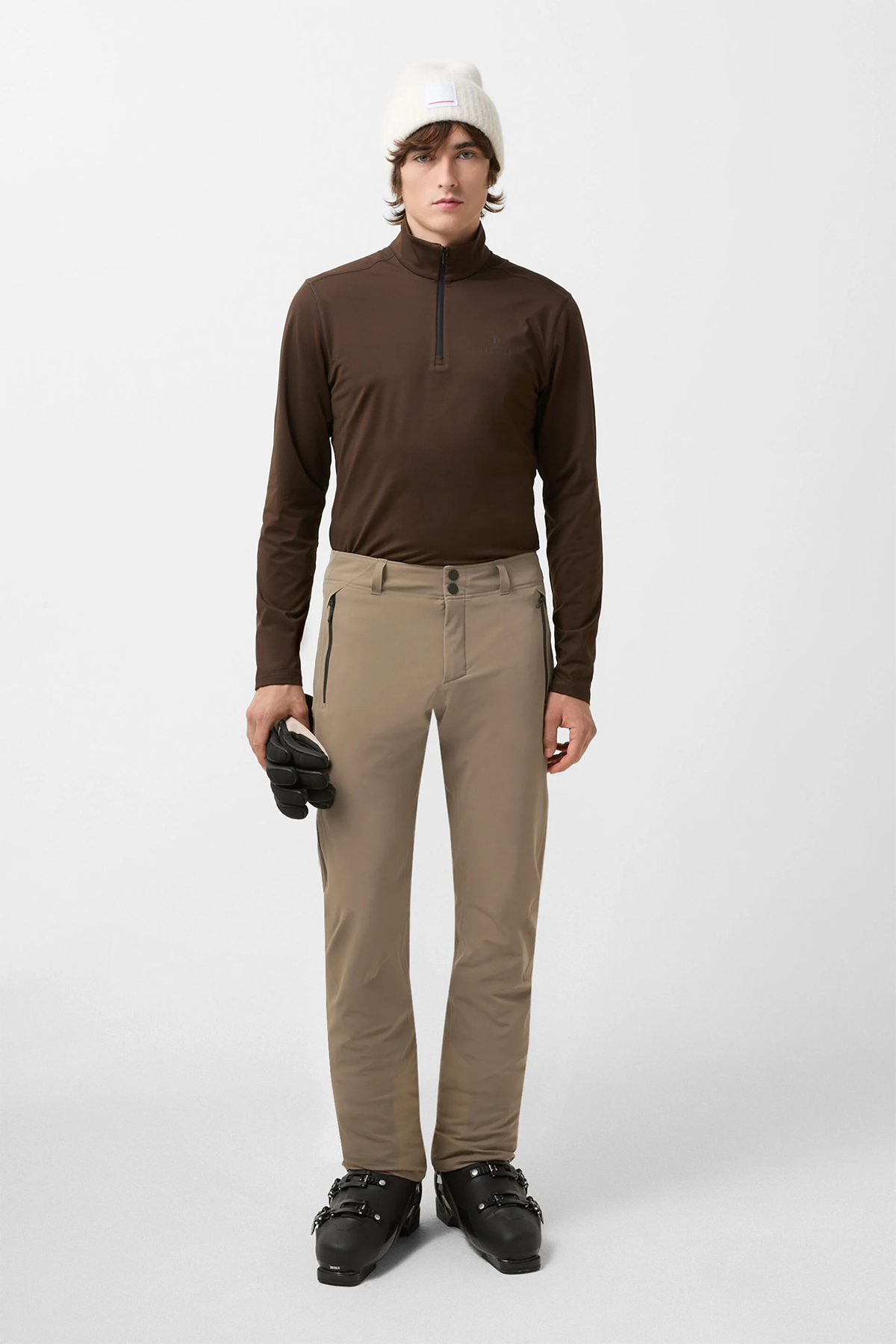 Fire & Ice Herren Skihose Nic-T Beige 819 Bild 2