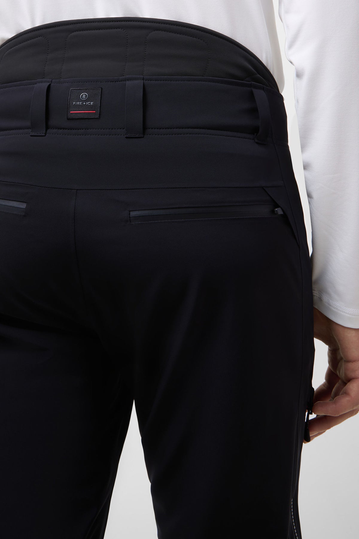 Fire & Ice Herren Skihose Nic-T Schwarz 026-black Bild 5